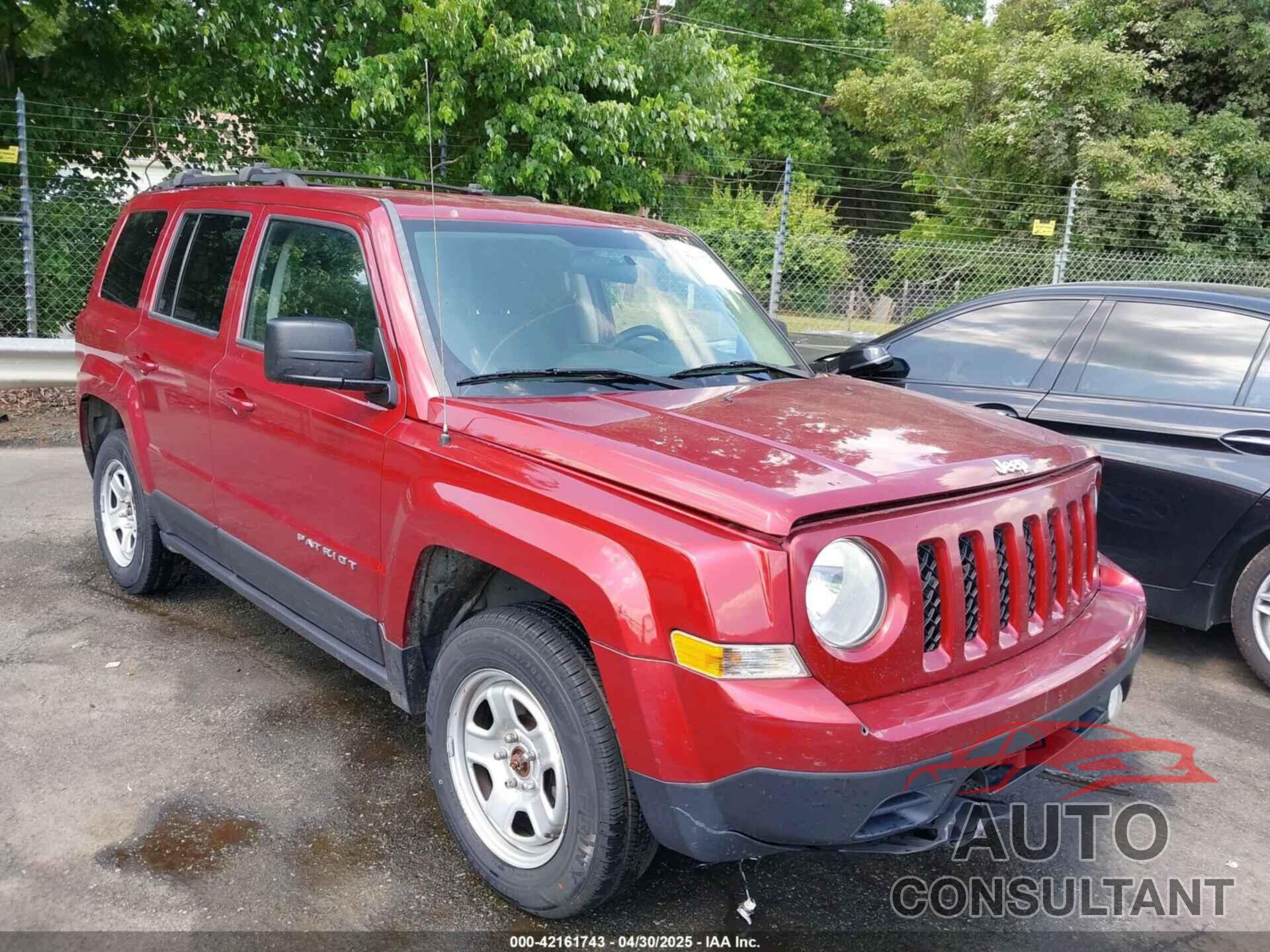 JEEP PATRIOT 2015 - 1C4NJRBB9FD321235