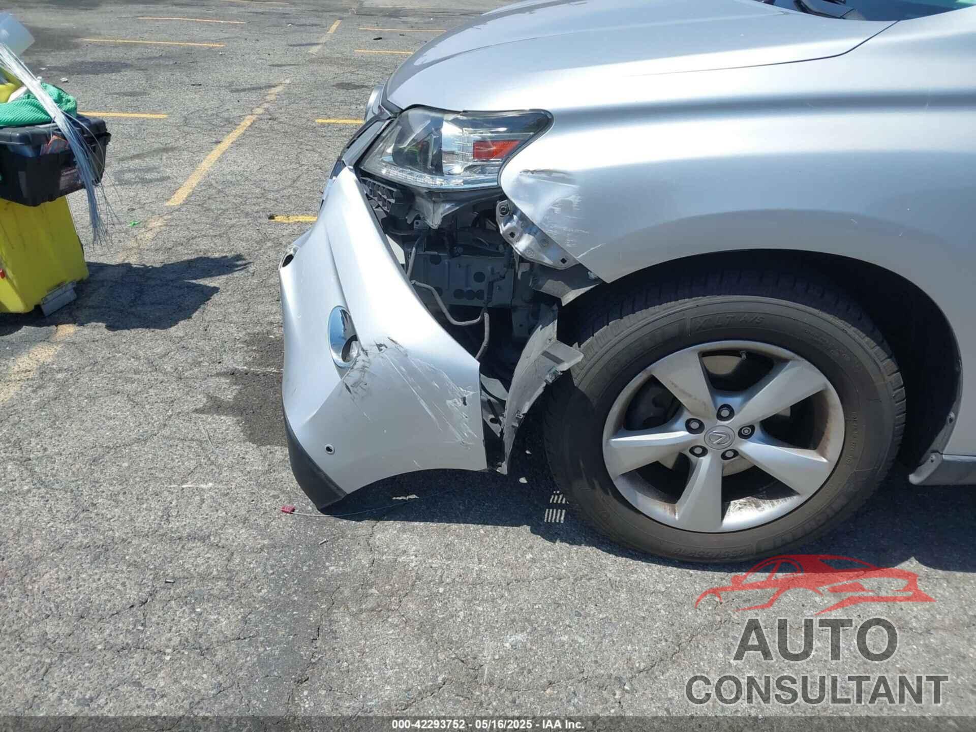 LEXUS RX 350 2015 - JTJZK1BA0F2423541