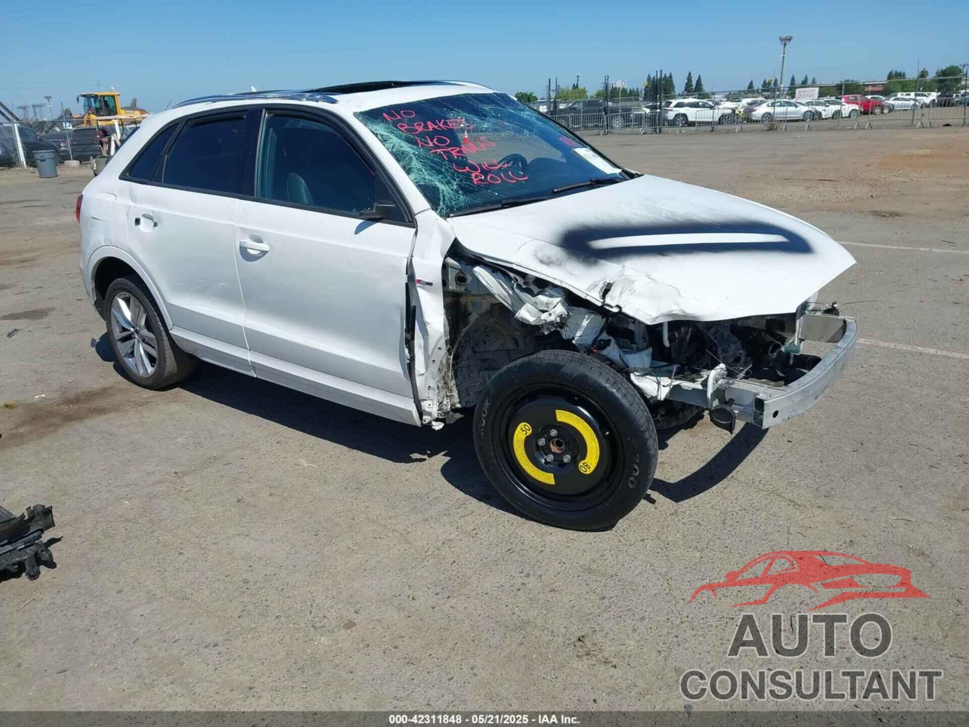 AUDI Q3 2018 - WA1BCCFSOJR001134