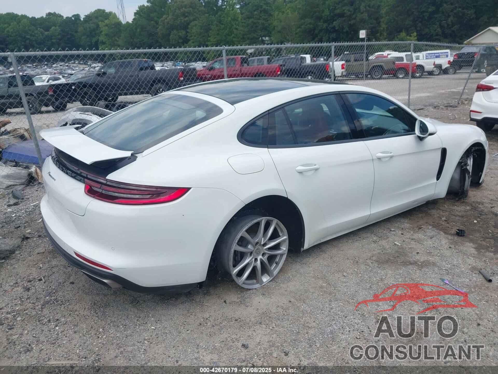 PORSCHE PANAMERA 2018 - WP0AA2A71JL117949