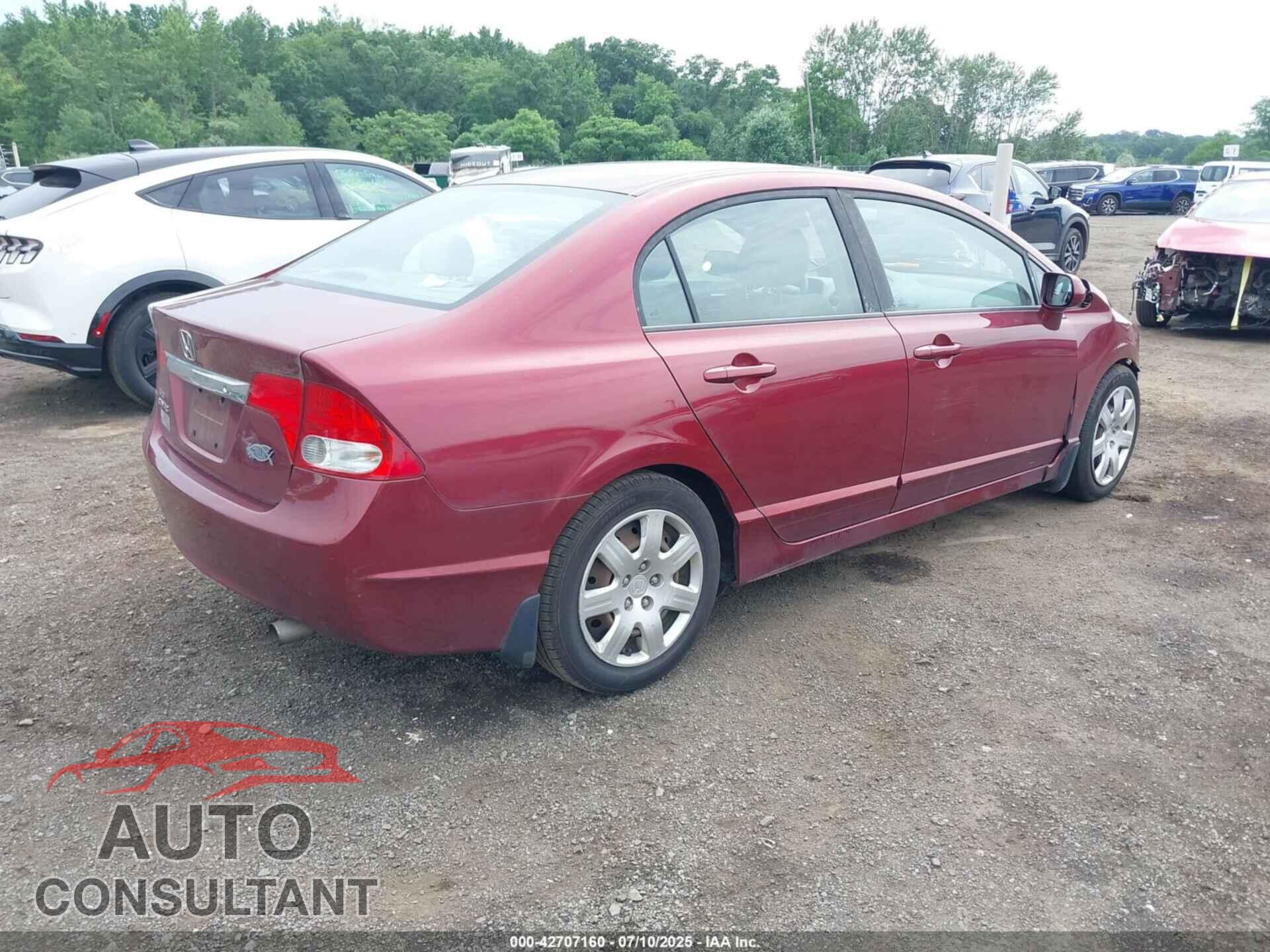 HONDA CIVIC 2009 - 19XFA16579E049720