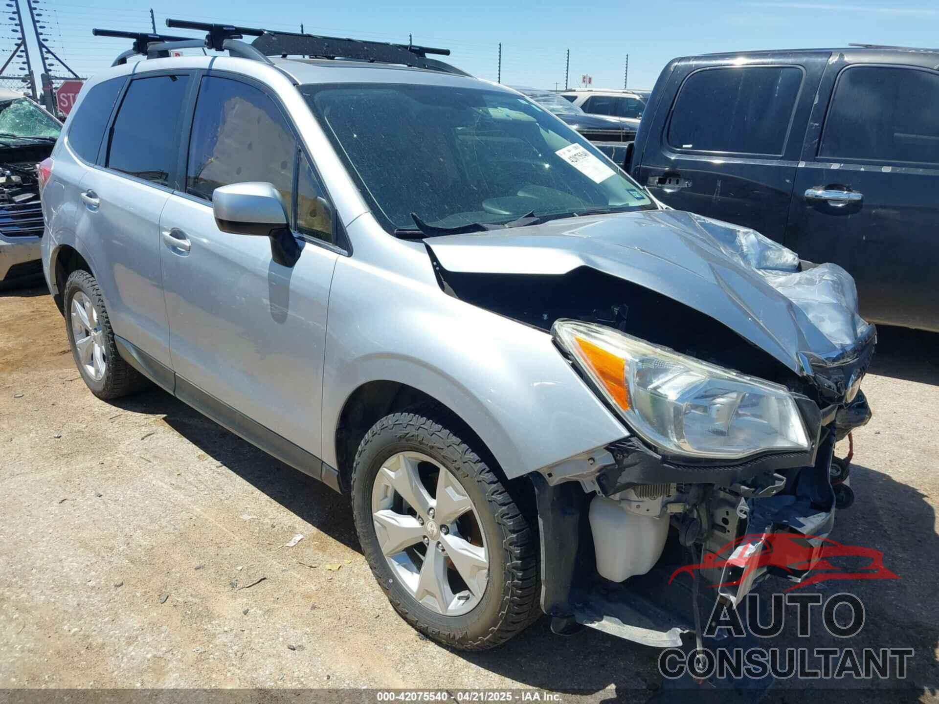 SUBARU FORESTER 2015 - JF2SJAHC9FH484434