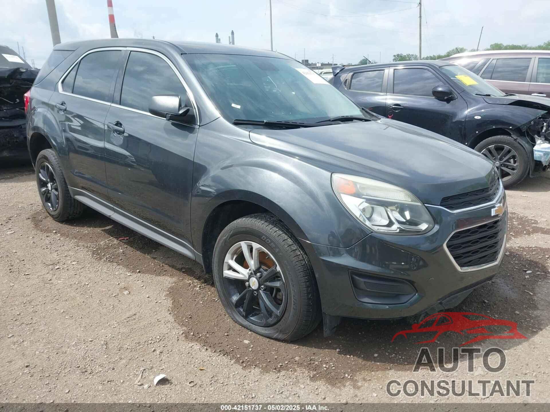 CHEVROLET EQUINOX 2017 - 2GNFLEEK2H6141526