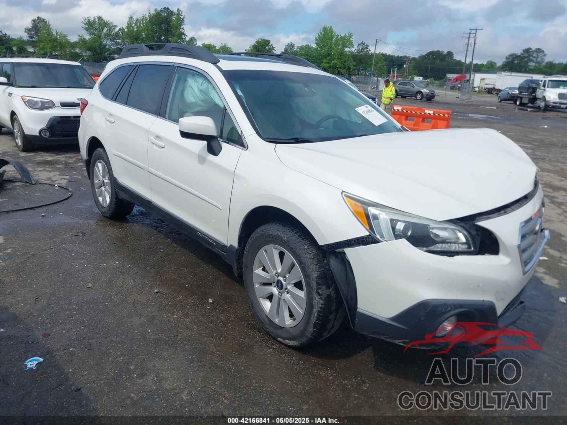 SUBARU OUTBACK 2015 - 4S4BSADCXF3257912