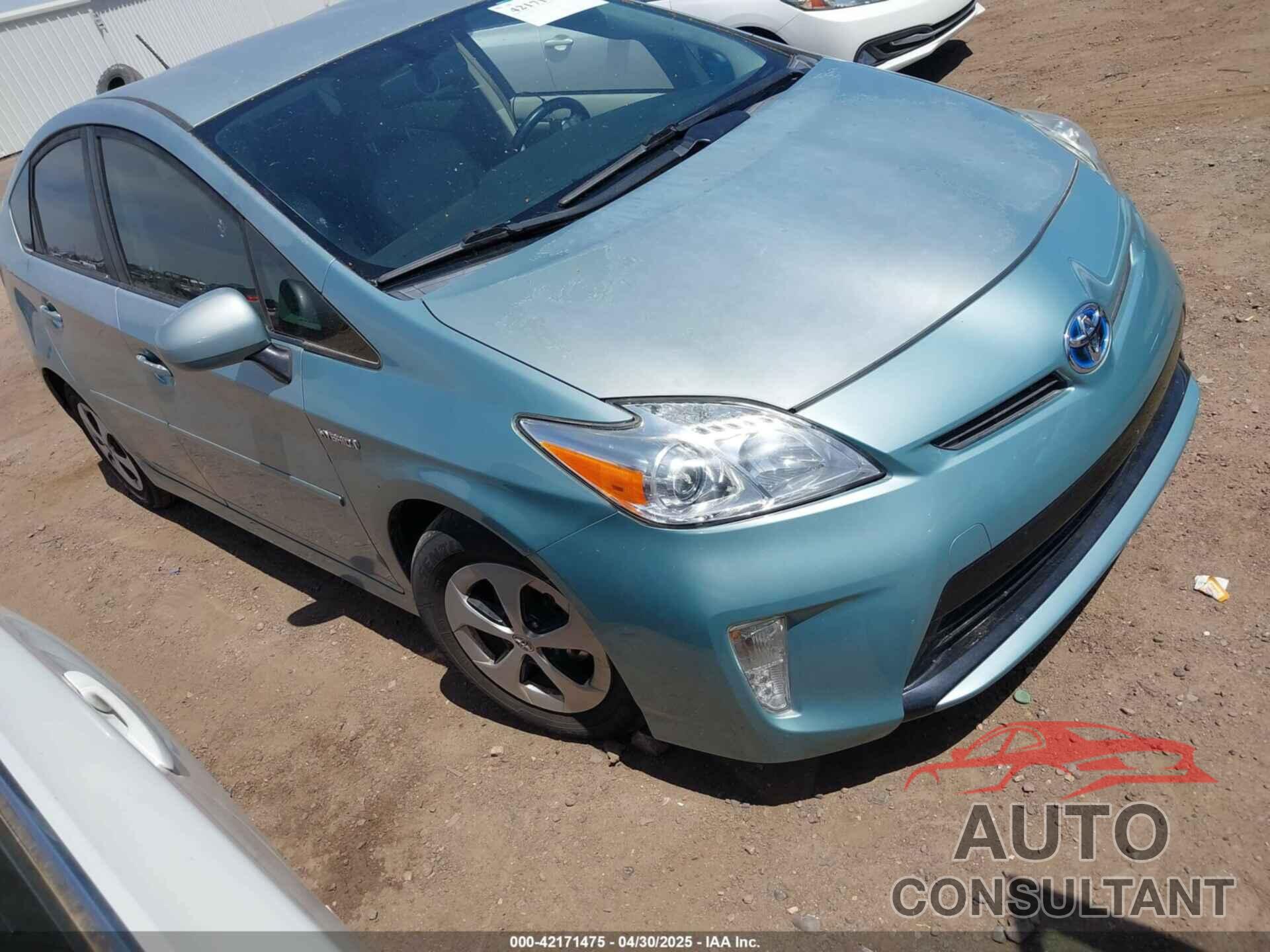 TOYOTA PRIUS 2014 - JTDKN3DUXE1765906
