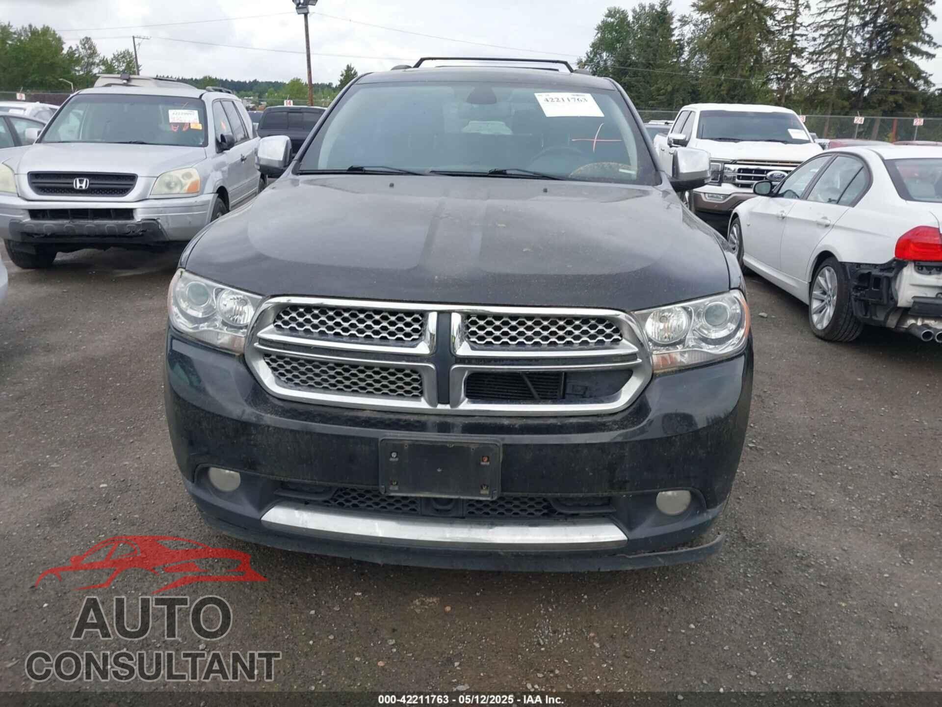 DODGE DURANGO 2012 - 1C4SDJET8CC116894