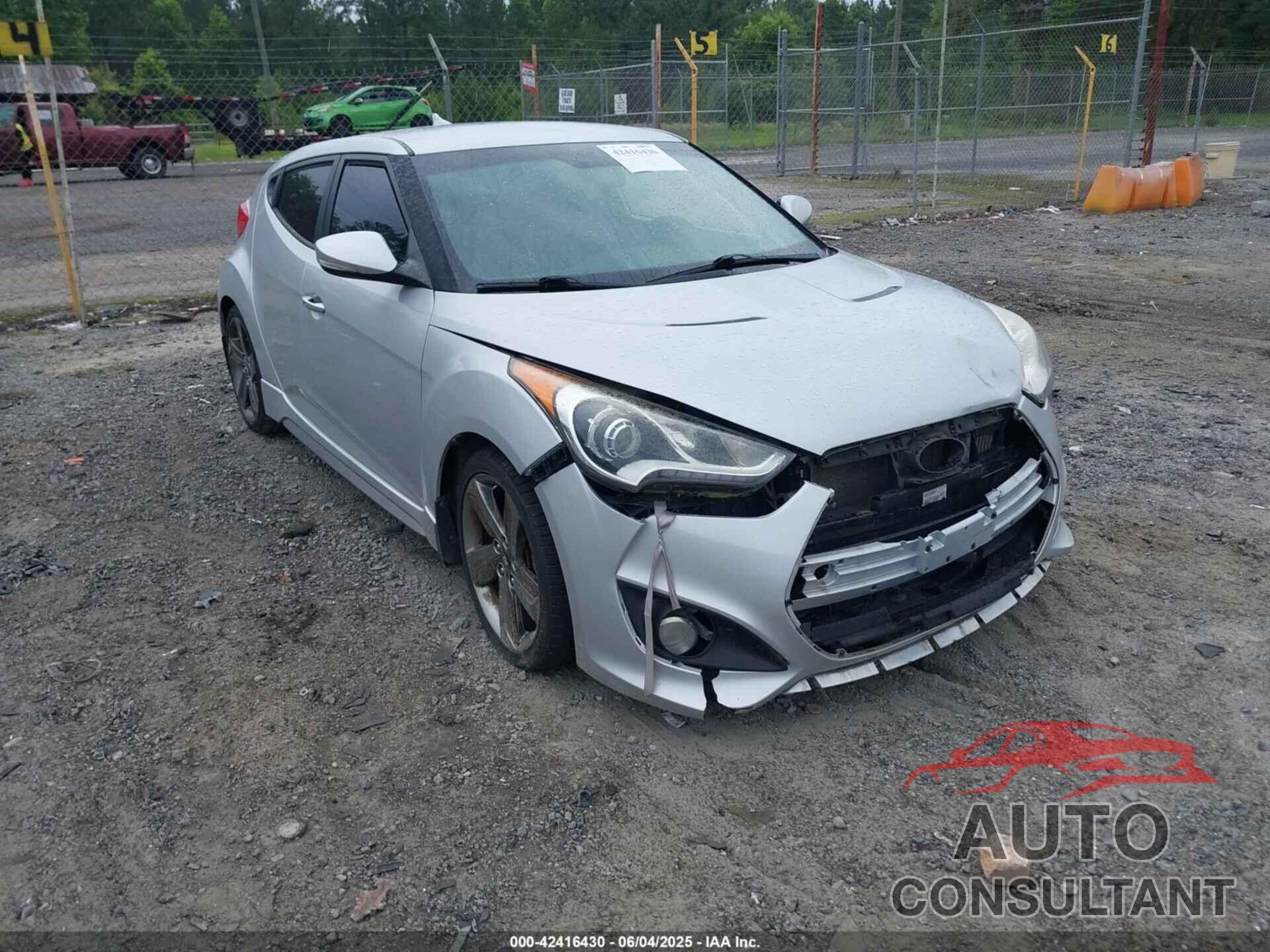 HYUNDAI VELOSTER 2014 - KMHTC6AE4EU197672