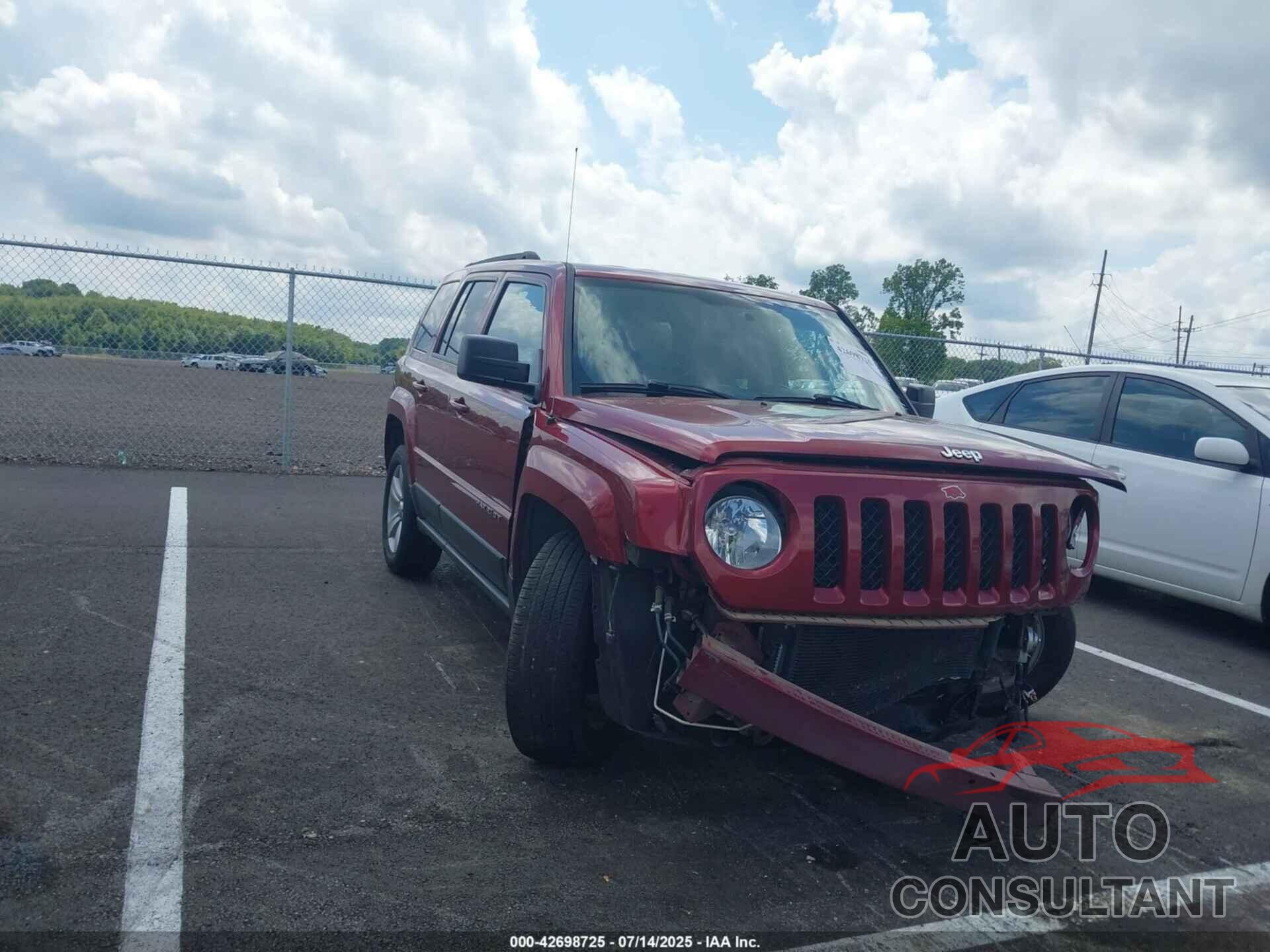 JEEP PATRIOT 2017 - 1C4NJRFB7HD173972