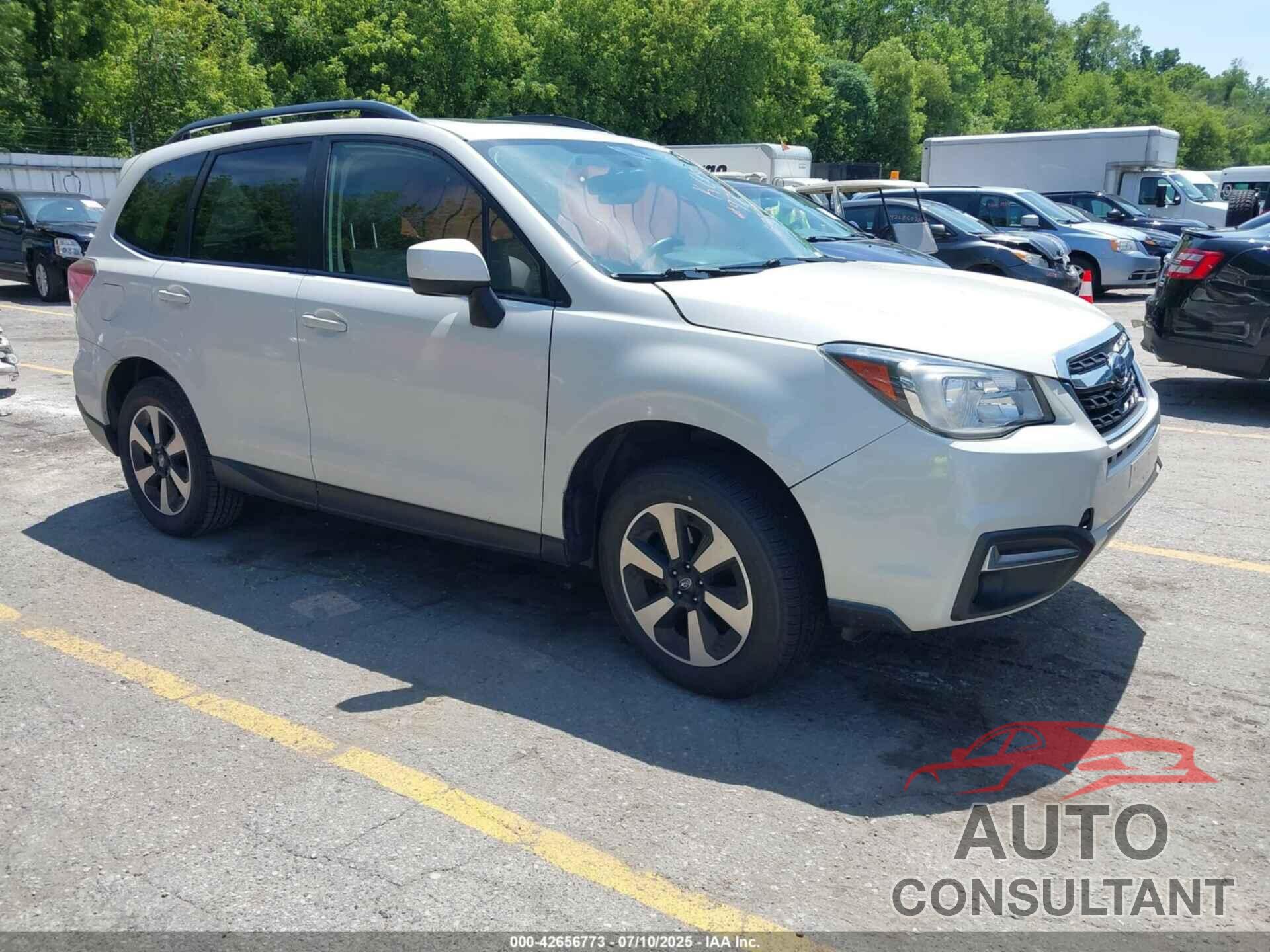 SUBARU FORESTER 2018 - JF2SJAGC9JH465554