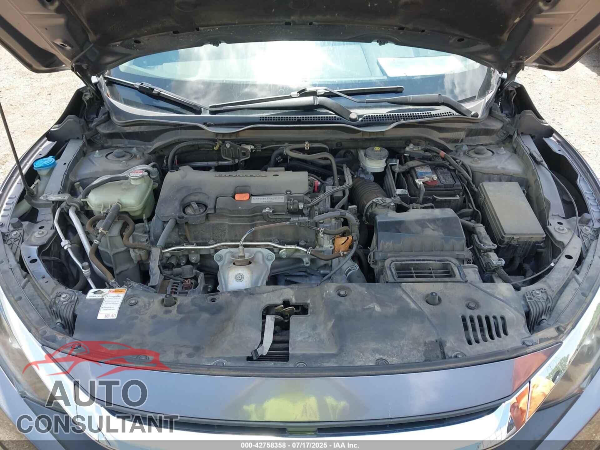 HONDA CIVIC 2017 - 19XFC2F74HE207401