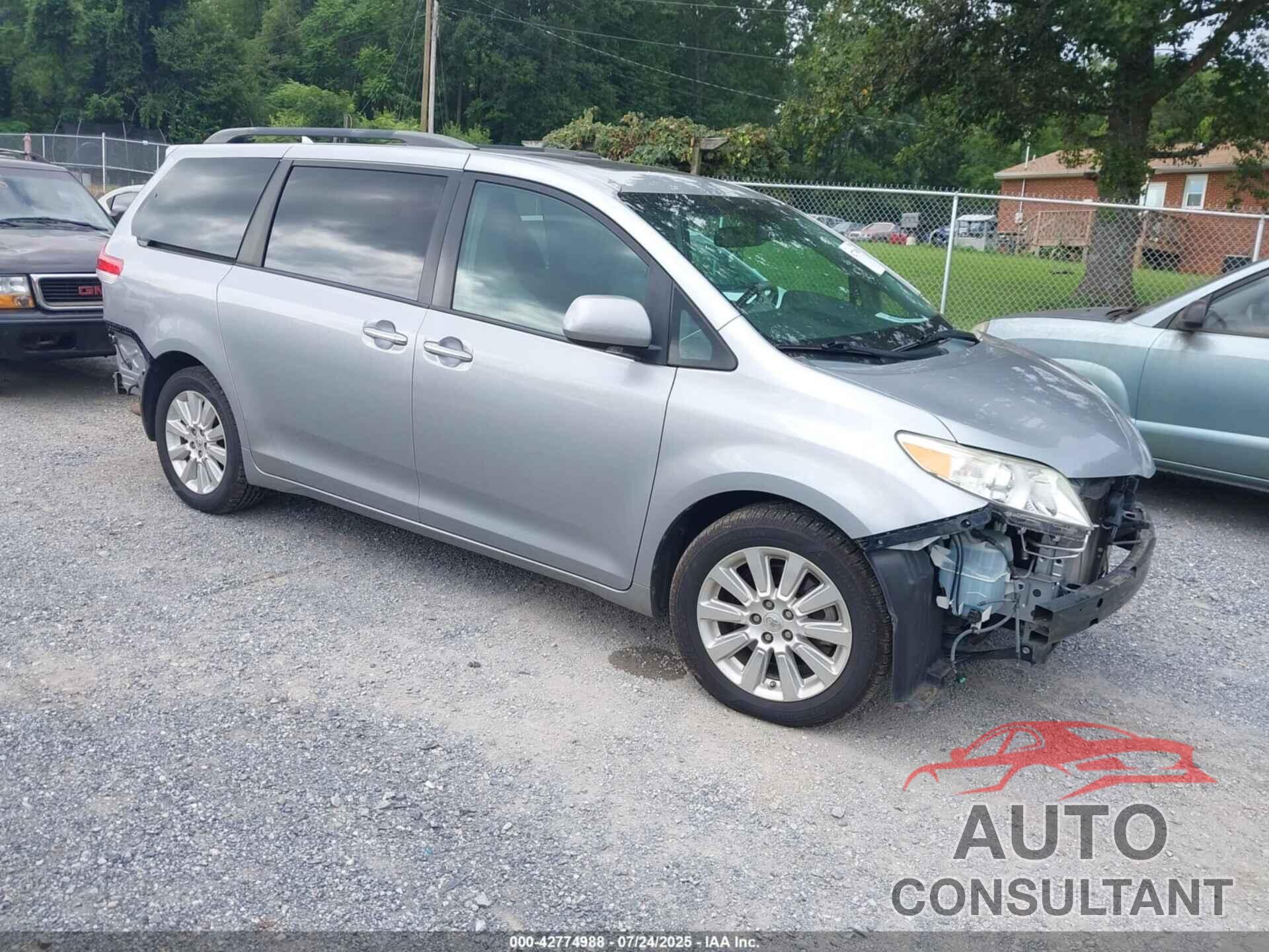 TOYOTA SIENNA 2011 - 5TDDK3DC3BS017280