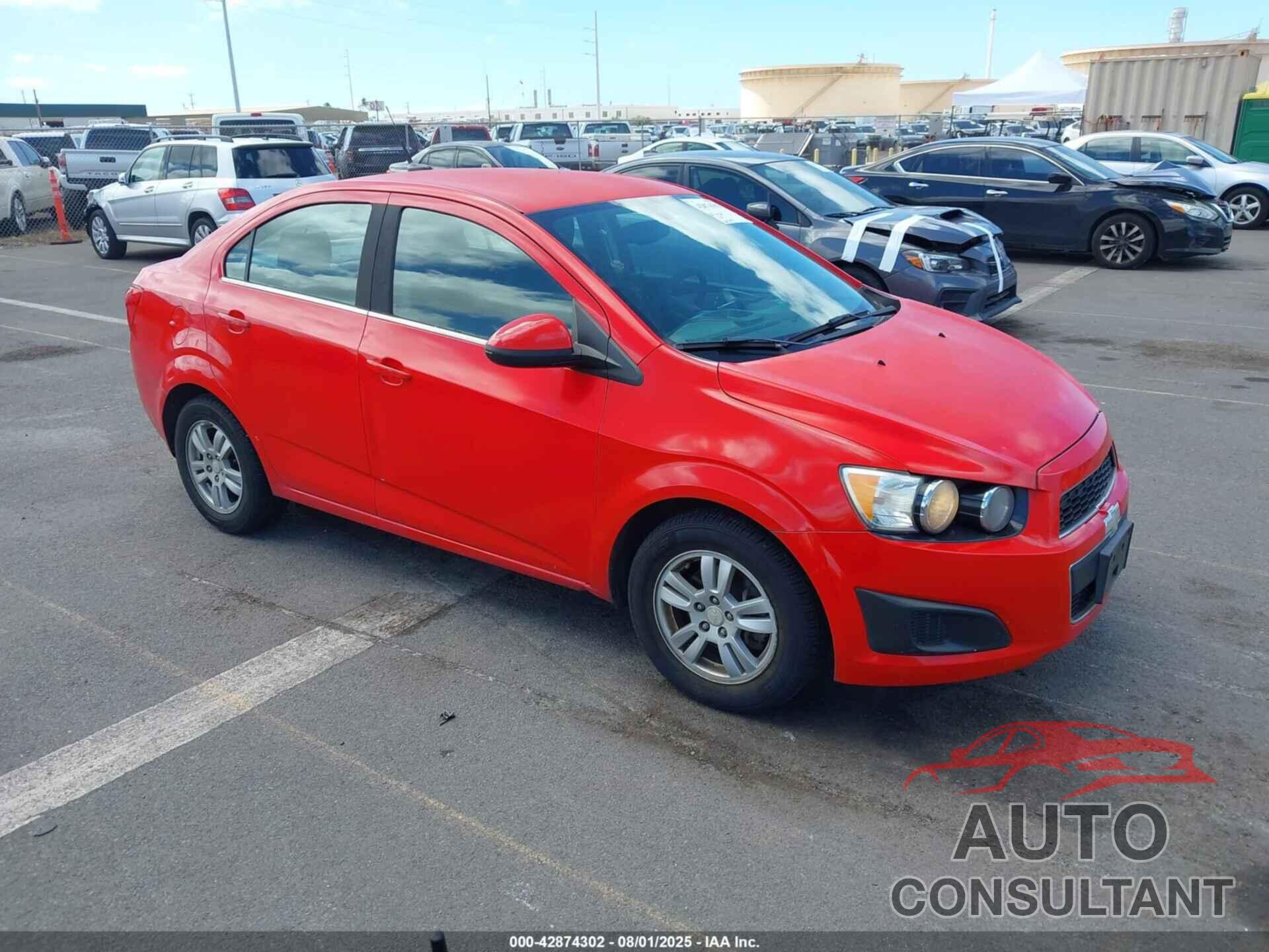 CHEVROLET SONIC 2014 - 1G1JC5SH0E4203703