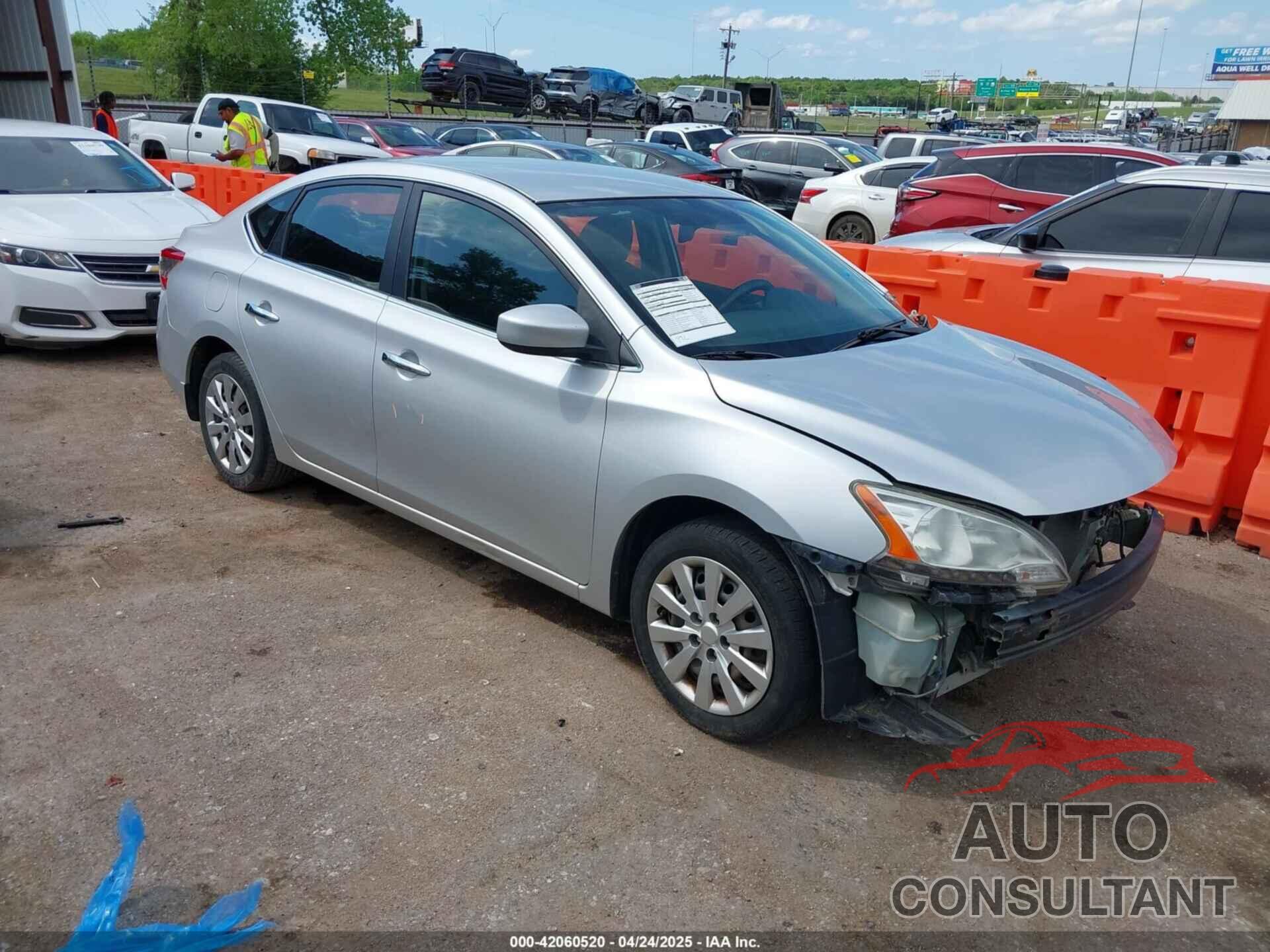 NISSAN SENTRA 2013 - 3N1AB7AP4DL671671