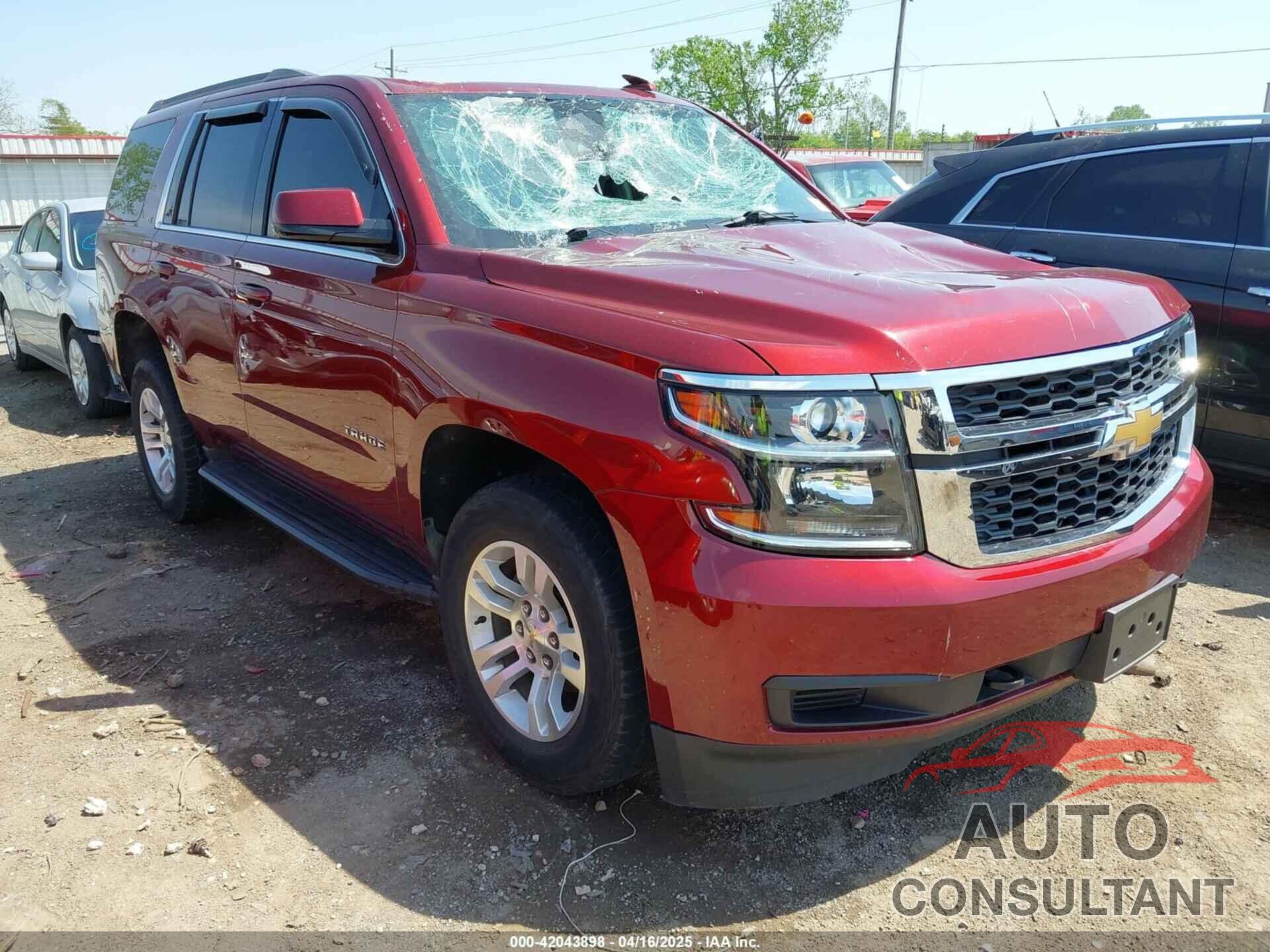 CHEVROLET TAHOE 2018 - 1GNSKBKC6JR215585