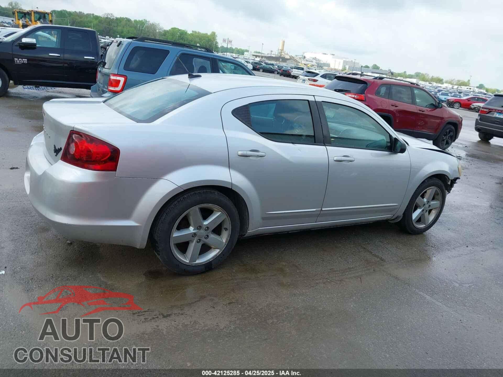DODGE AVENGER 2012 - 1C3CDZAB2CN322611