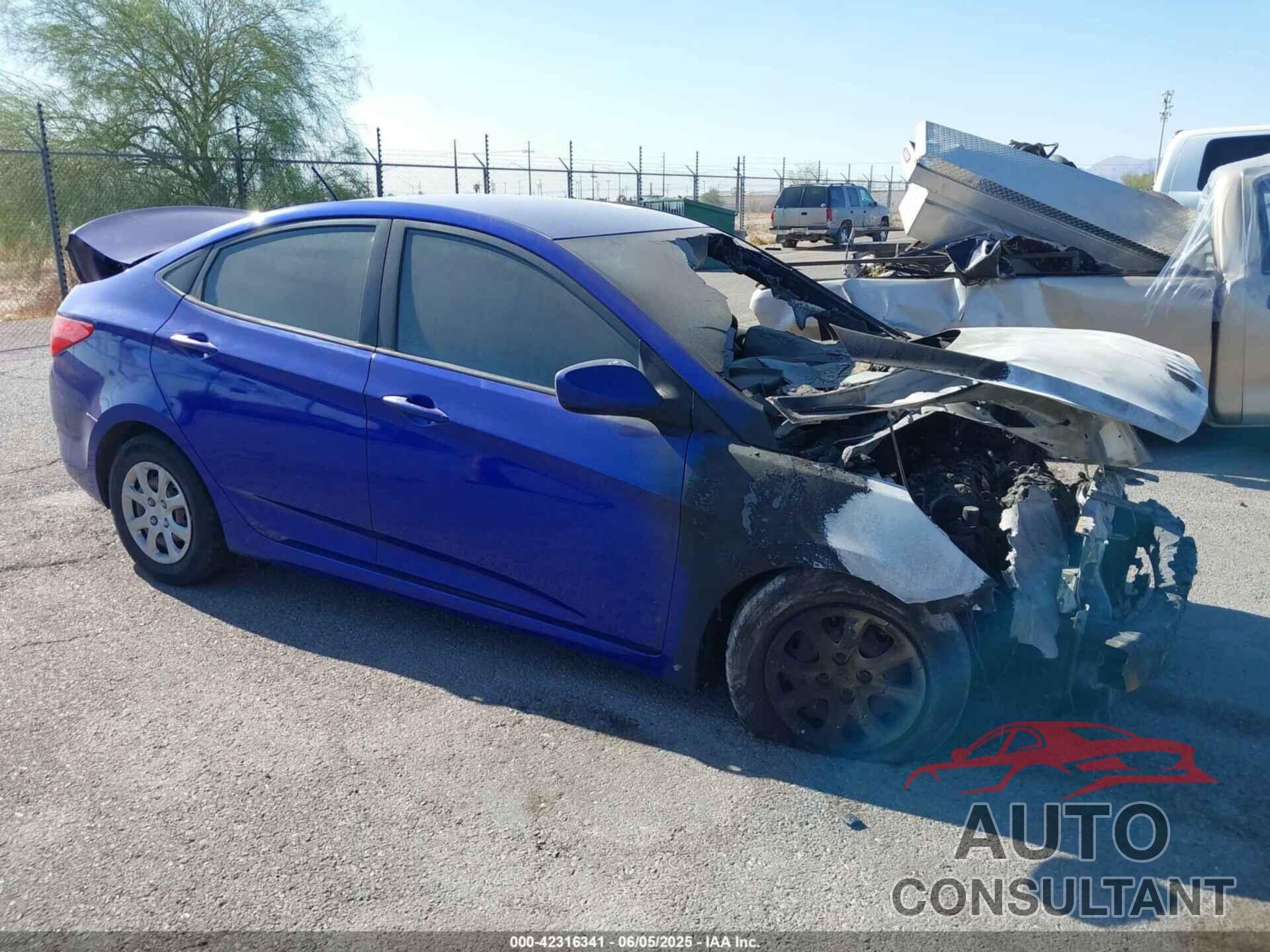 HYUNDAI ACCENT 2014 - KMHCT4AE1EU714642
