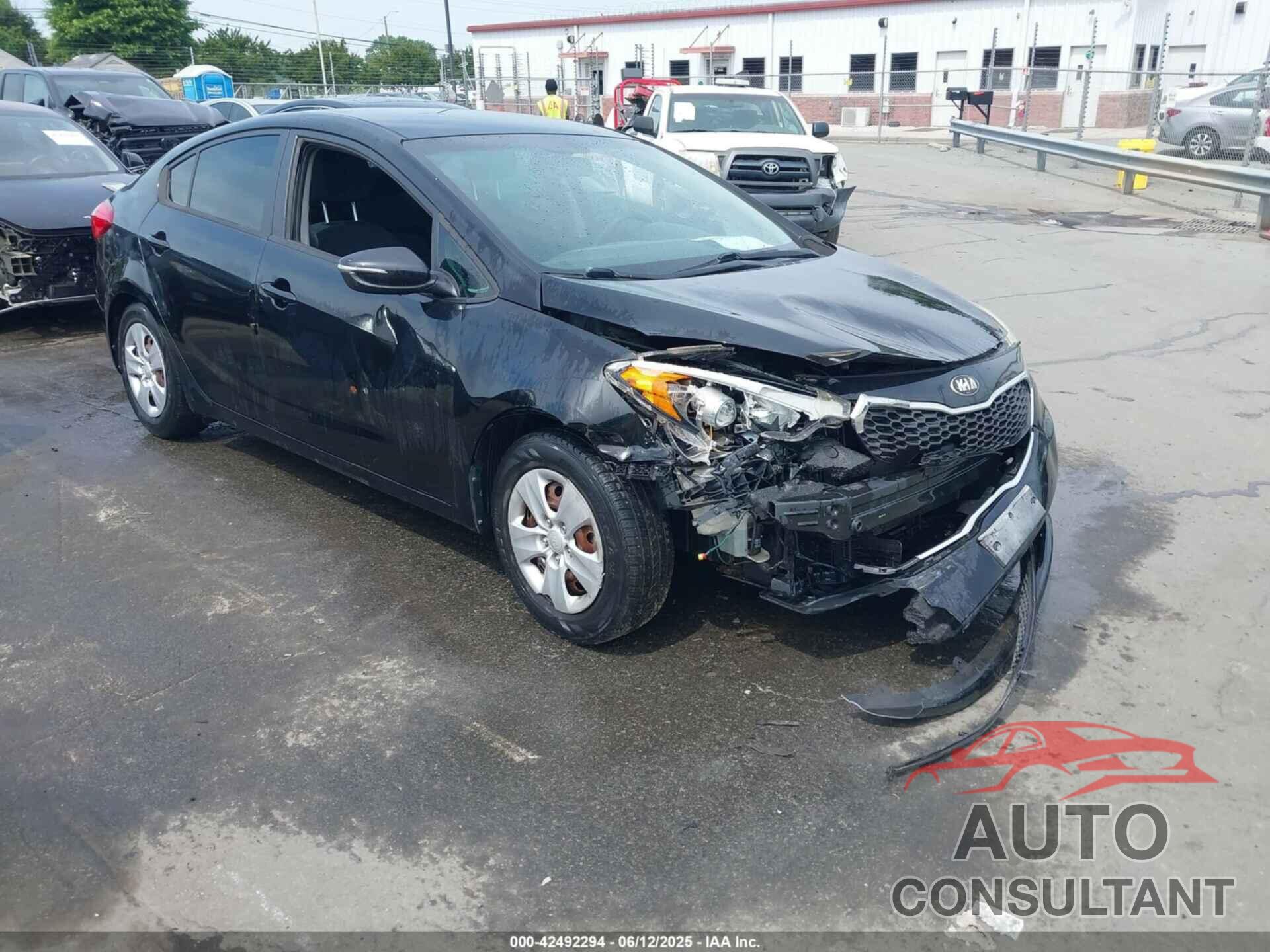 KIA FORTE 2015 - KNAFX4A65F5263917