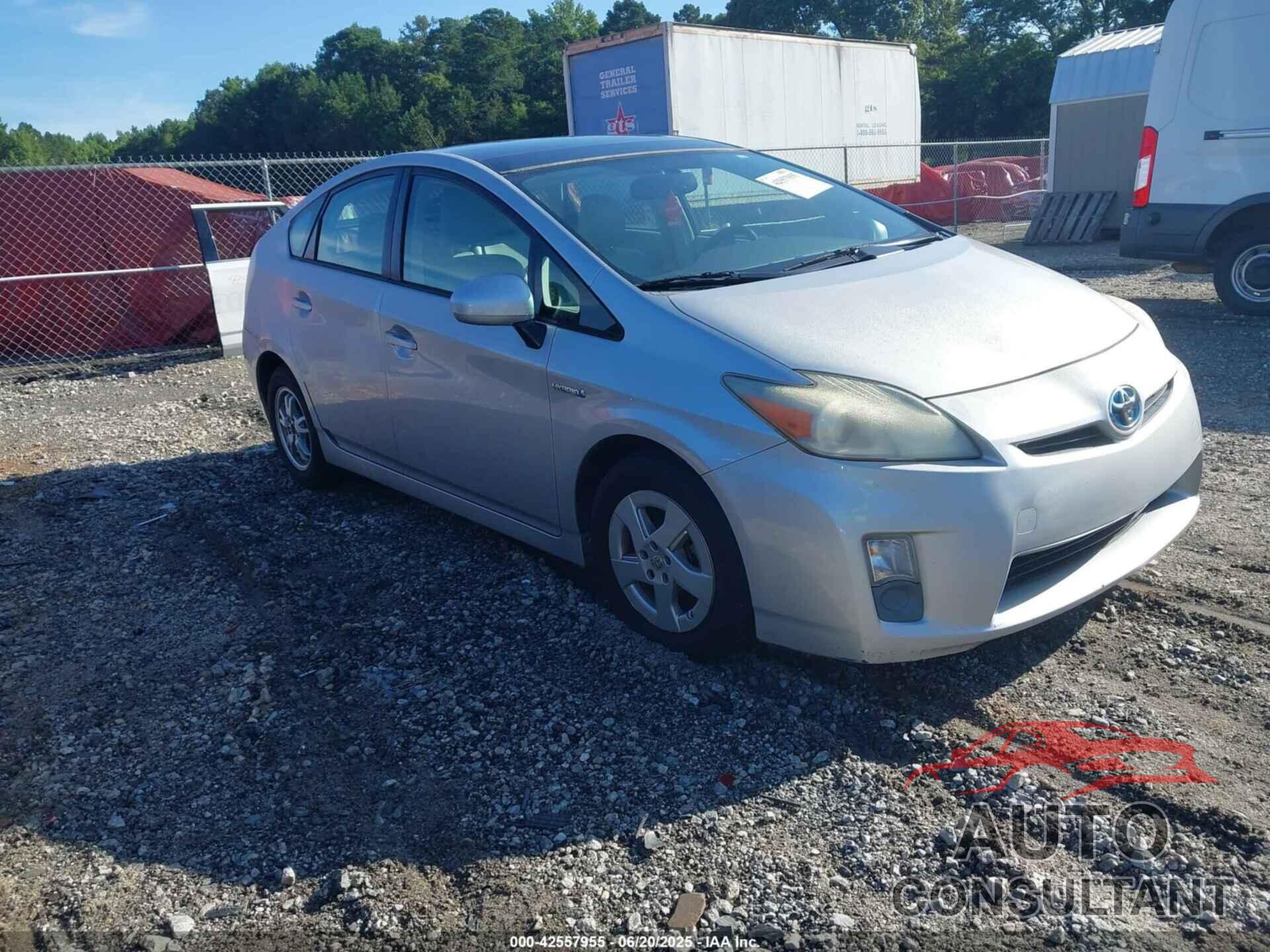 TOYOTA PRIUS 2010 - JTDKN3DU0A0180641