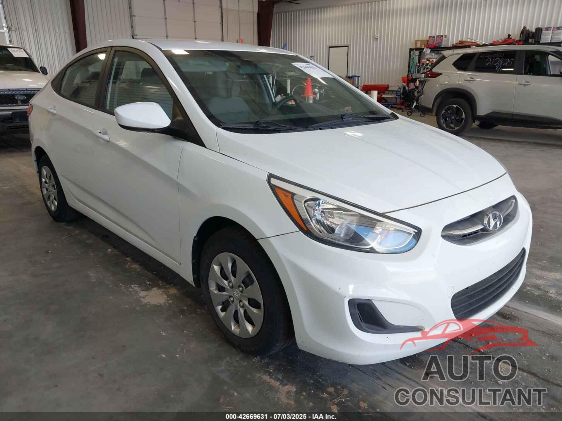 HYUNDAI ACCENT 2016 - KMHCT4AE6GU089142