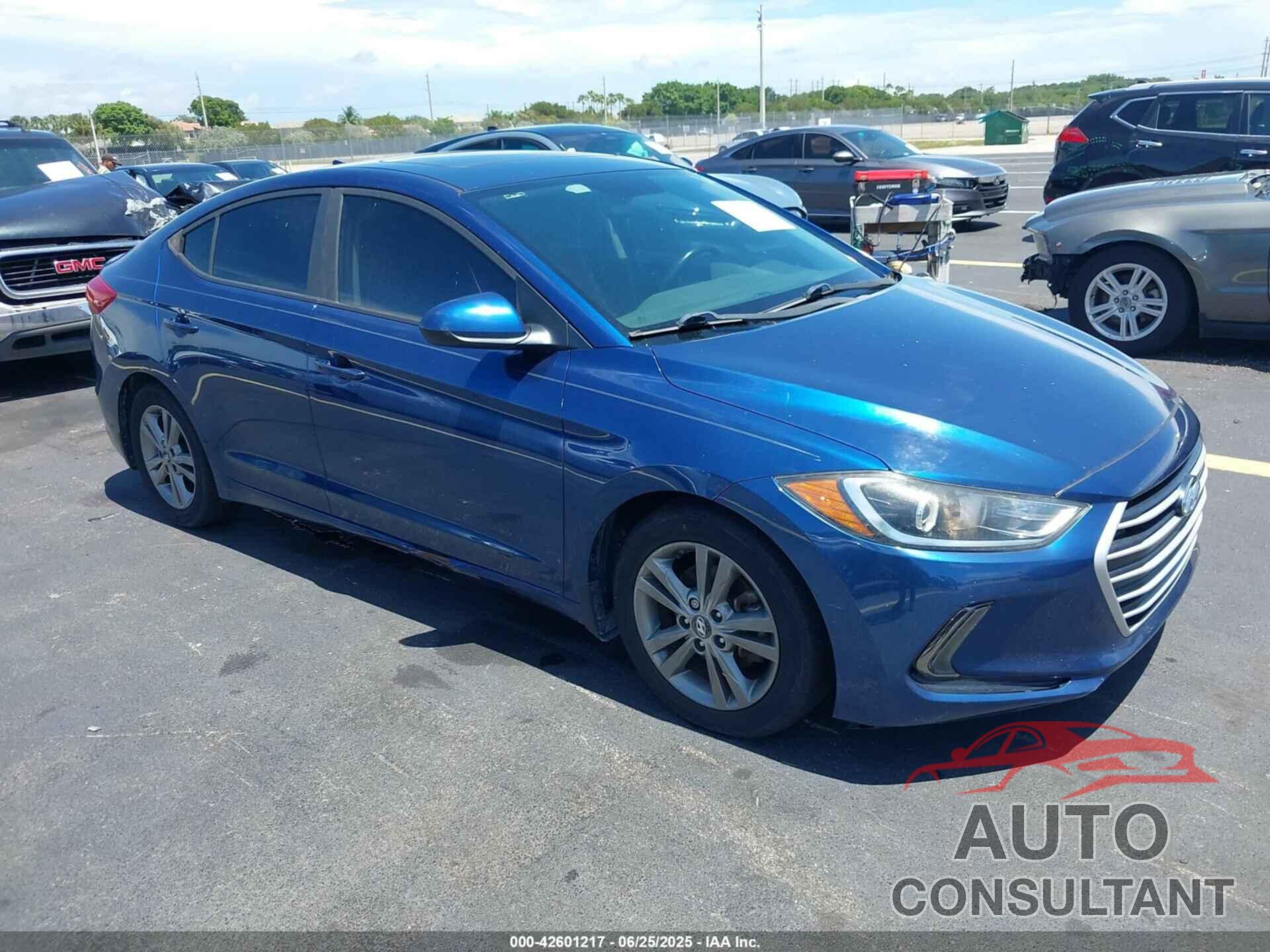 HYUNDAI ELANTRA 2017 - 5NPD84LF8HH196558