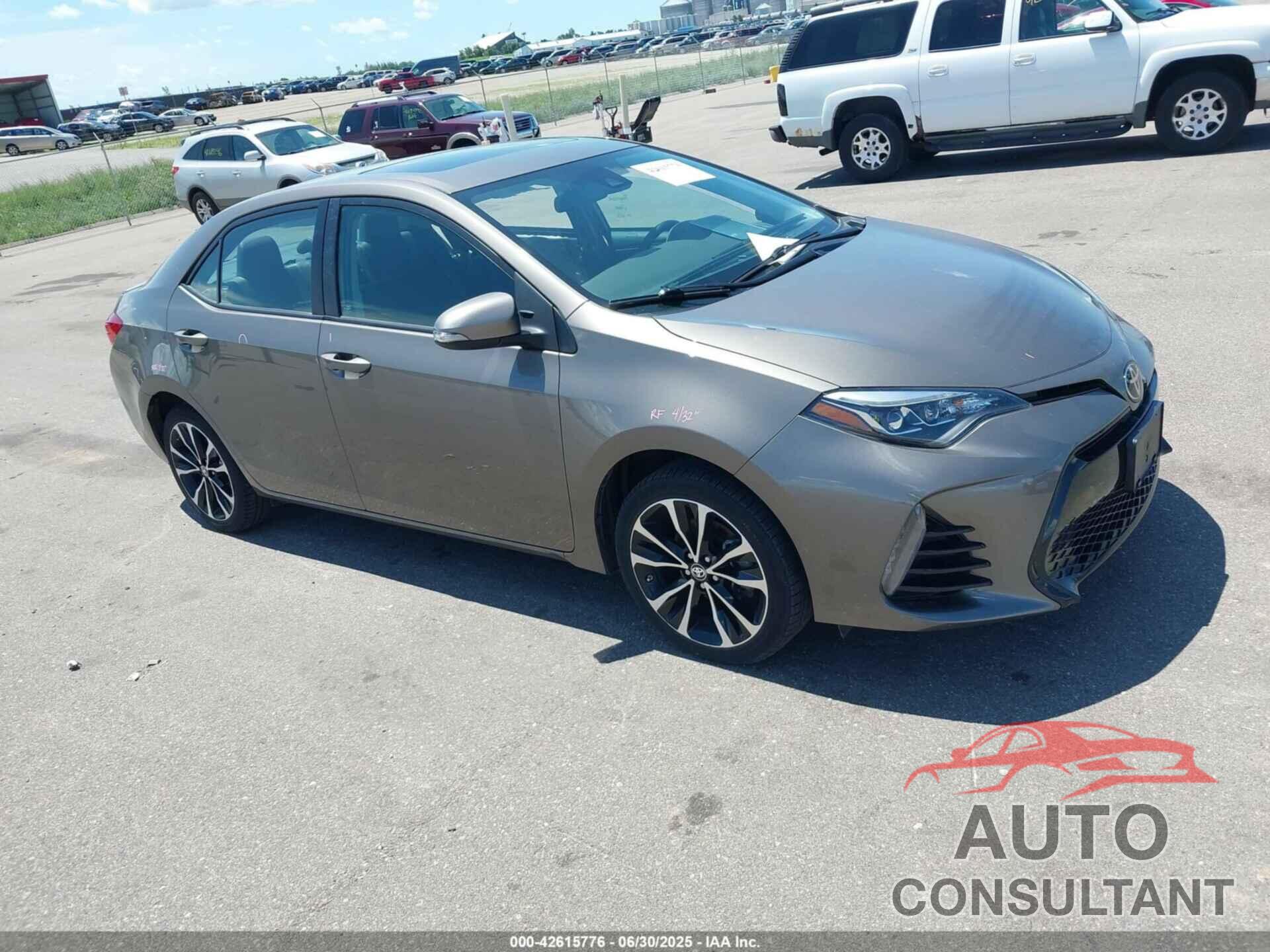 TOYOTA COROLLA 2017 - 2T1BURHE3HC833049