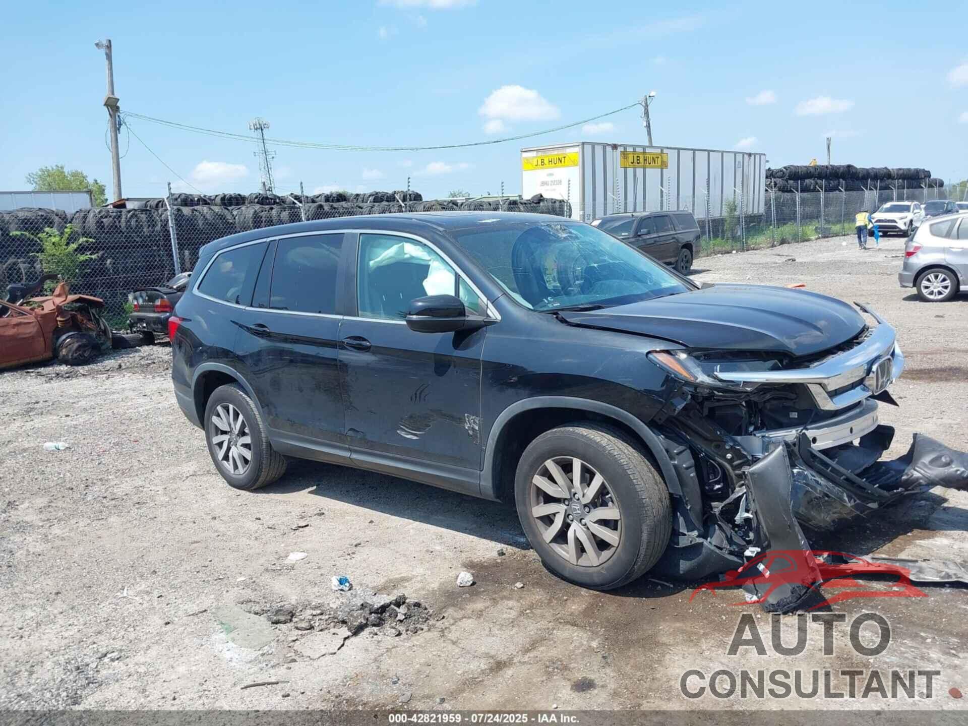 HONDA PILOT 2021 - 5FNYF6H37MB054261
