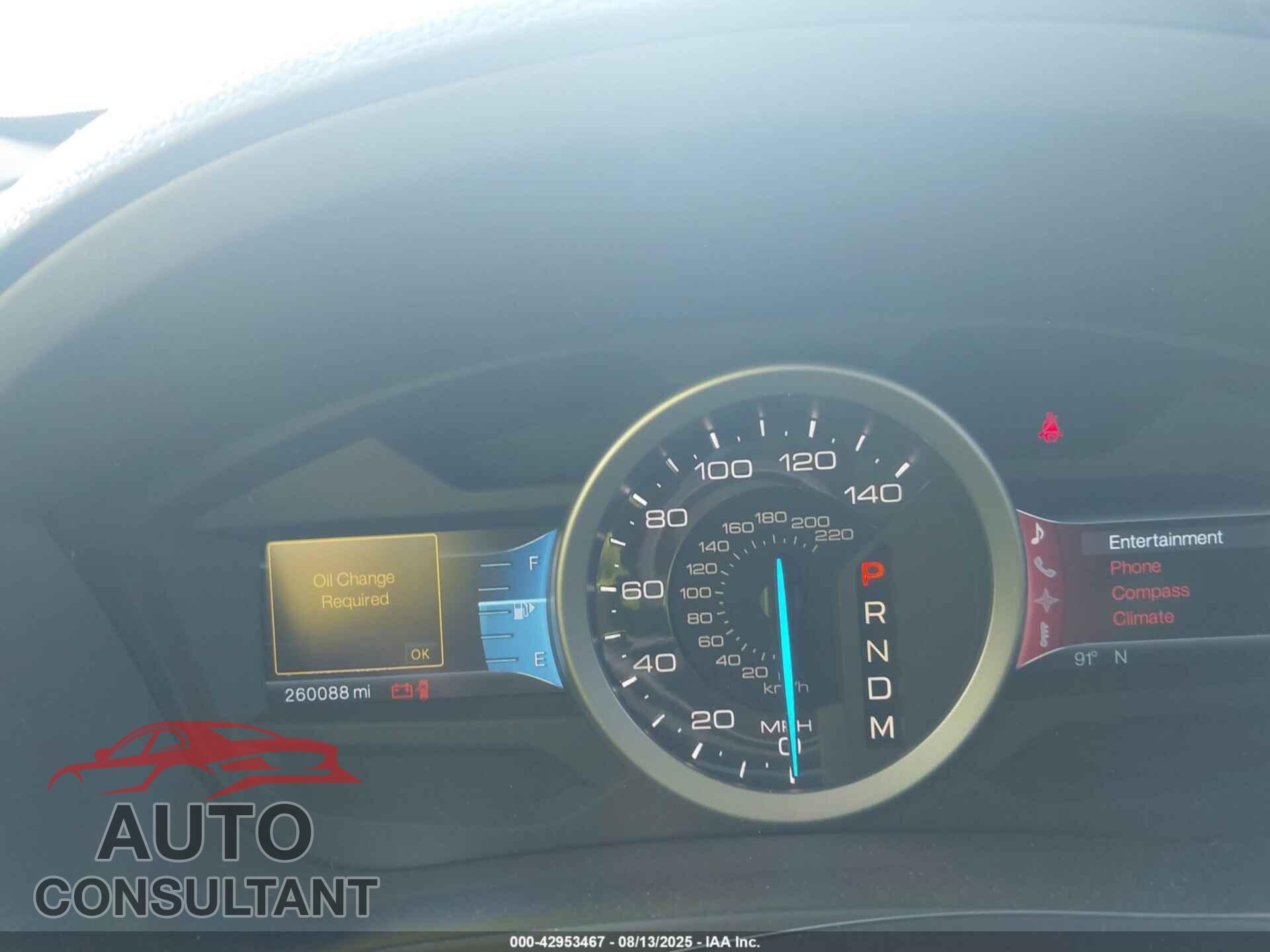 FORD EXPLORER 2011 - 1FMHK8D82BGA05458
