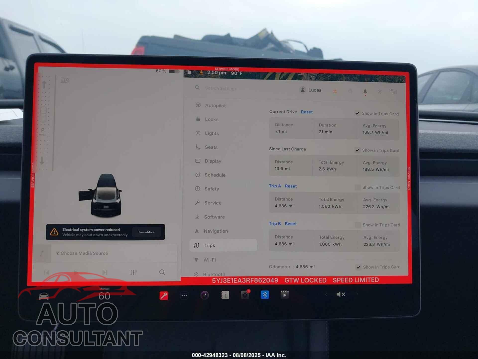 TESLA MODEL 3 2024 - 5YJ3E1EA3RF862049