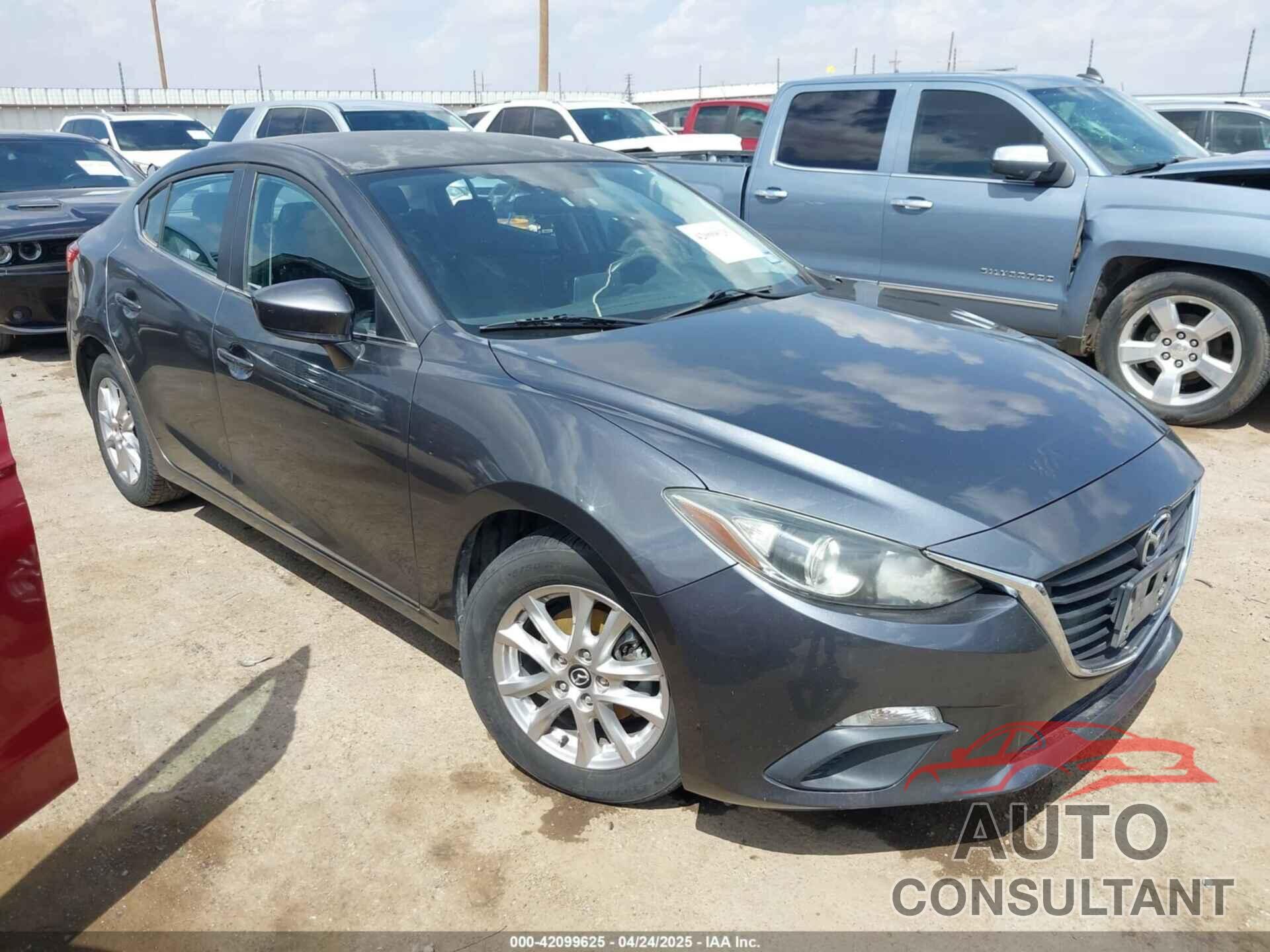 MAZDA MAZDA3 2016 - JM1BM1U78G1302747