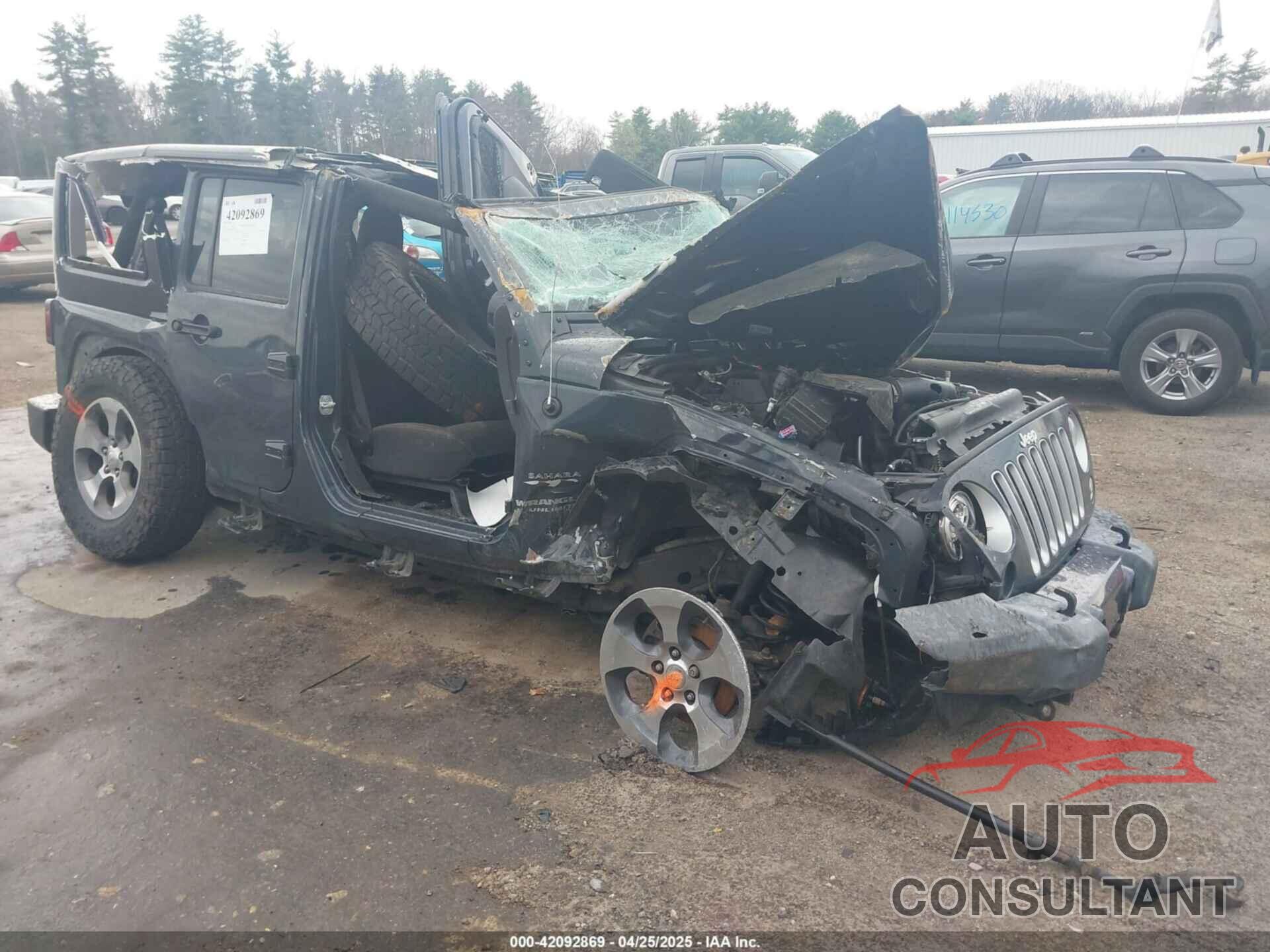 JEEP WRANGLER UNLIMITED 2017 - 1C4BJWEG1HL721307