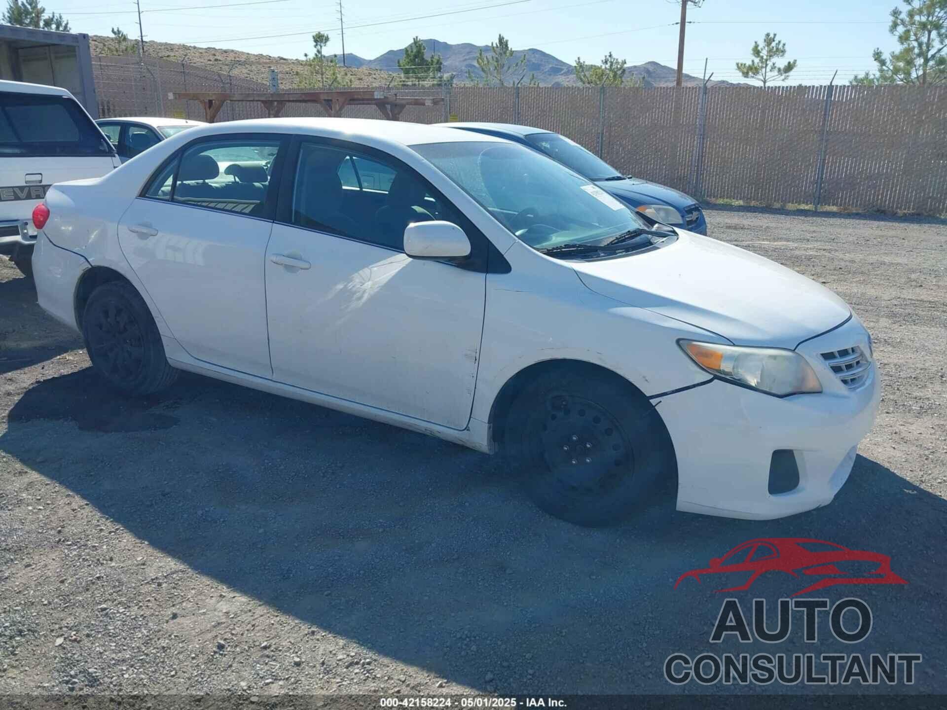 TOYOTA COROLLA 2013 - 5YFBU4EE2DP125215