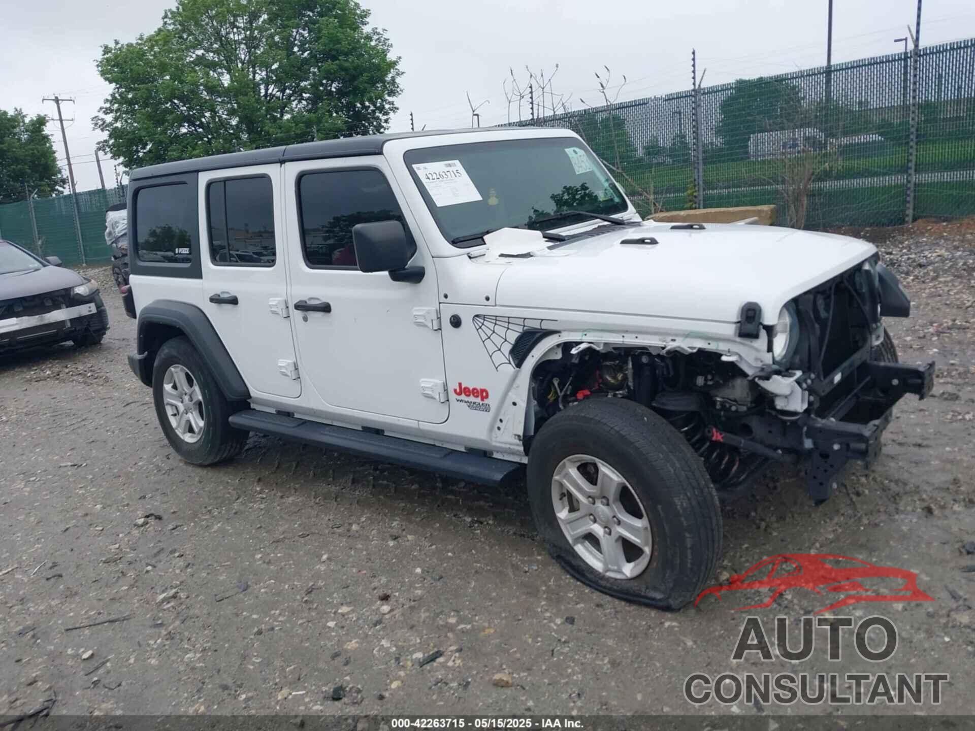 JEEP WRANGLER UNLIMITED 2021 - 1C4HJXDG1MW850478