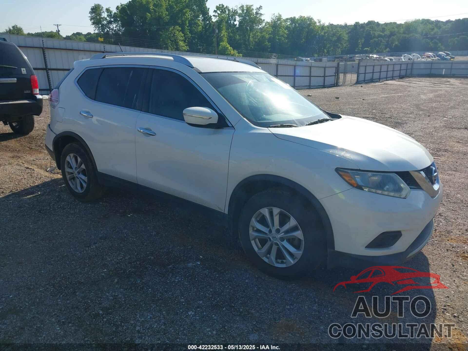 NISSAN ROGUE 2015 - KNMAT2MT4FP539409