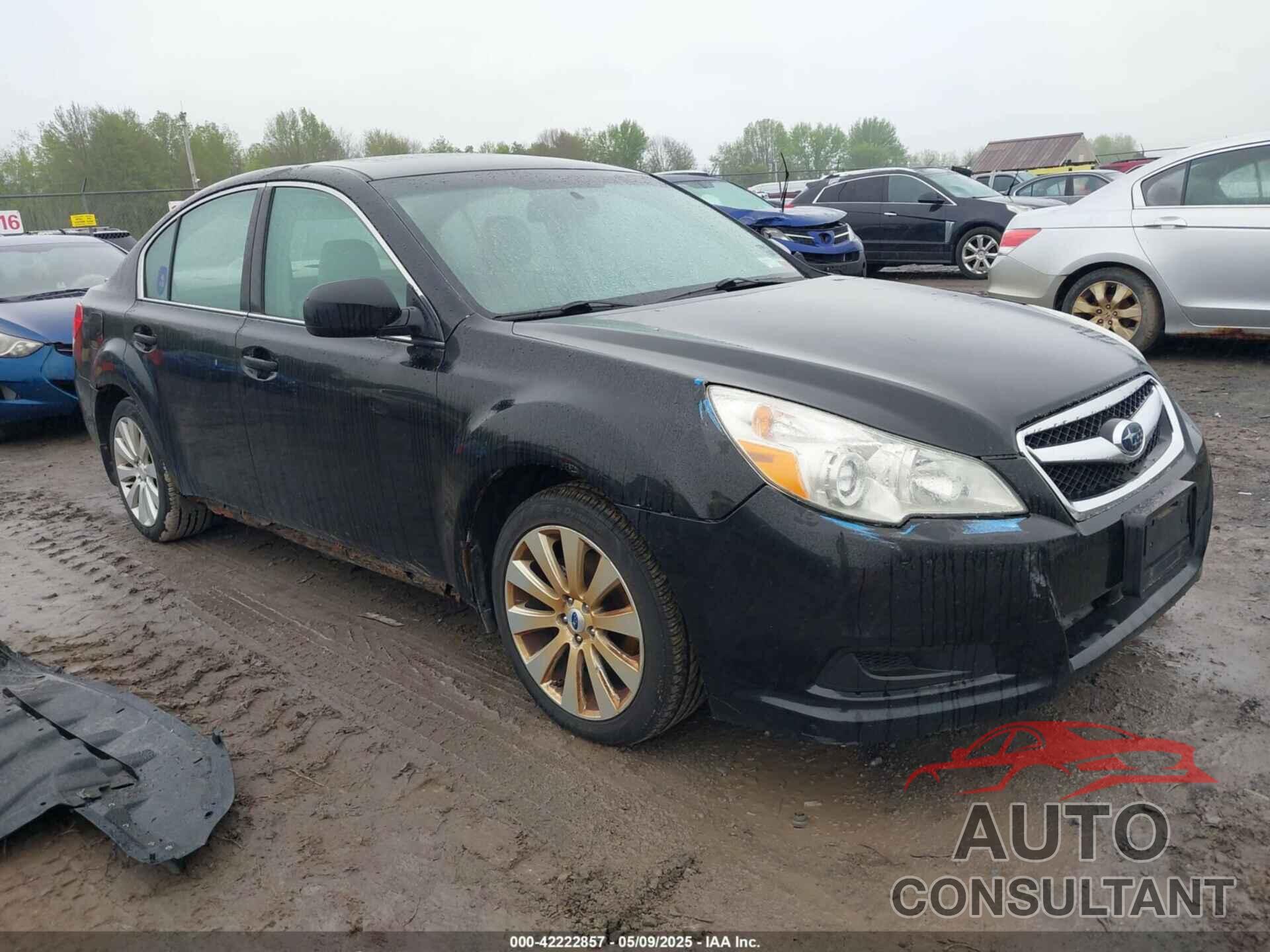 SUBARU LEGACY 2011 - 4S3BMBK63B3250800