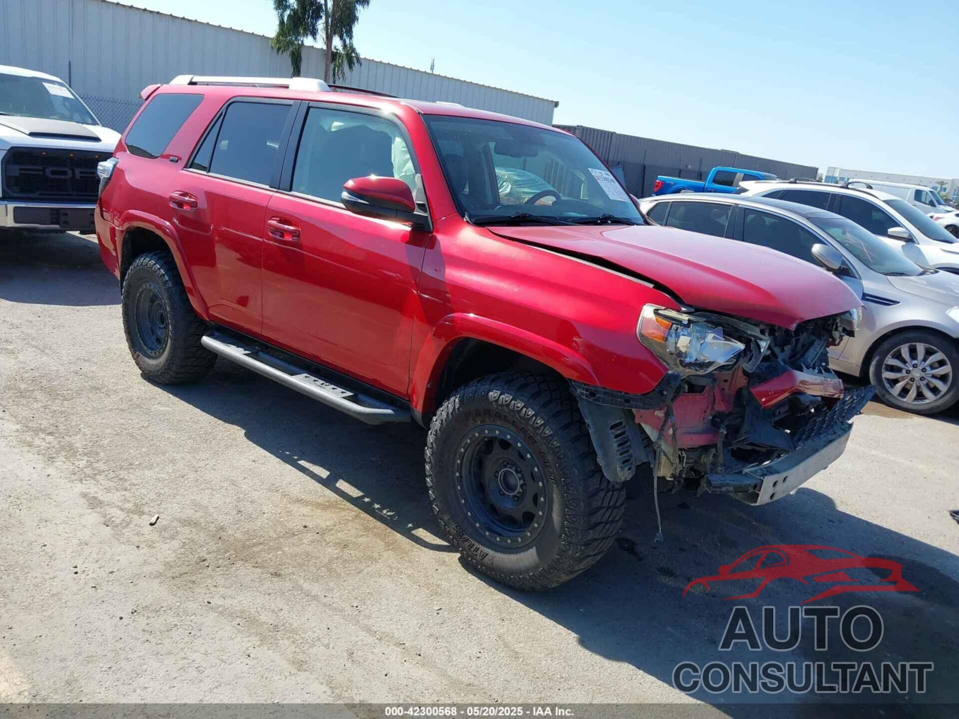 TOYOTA 4RUNNER 2018 - JTEBU5JR3J5588273