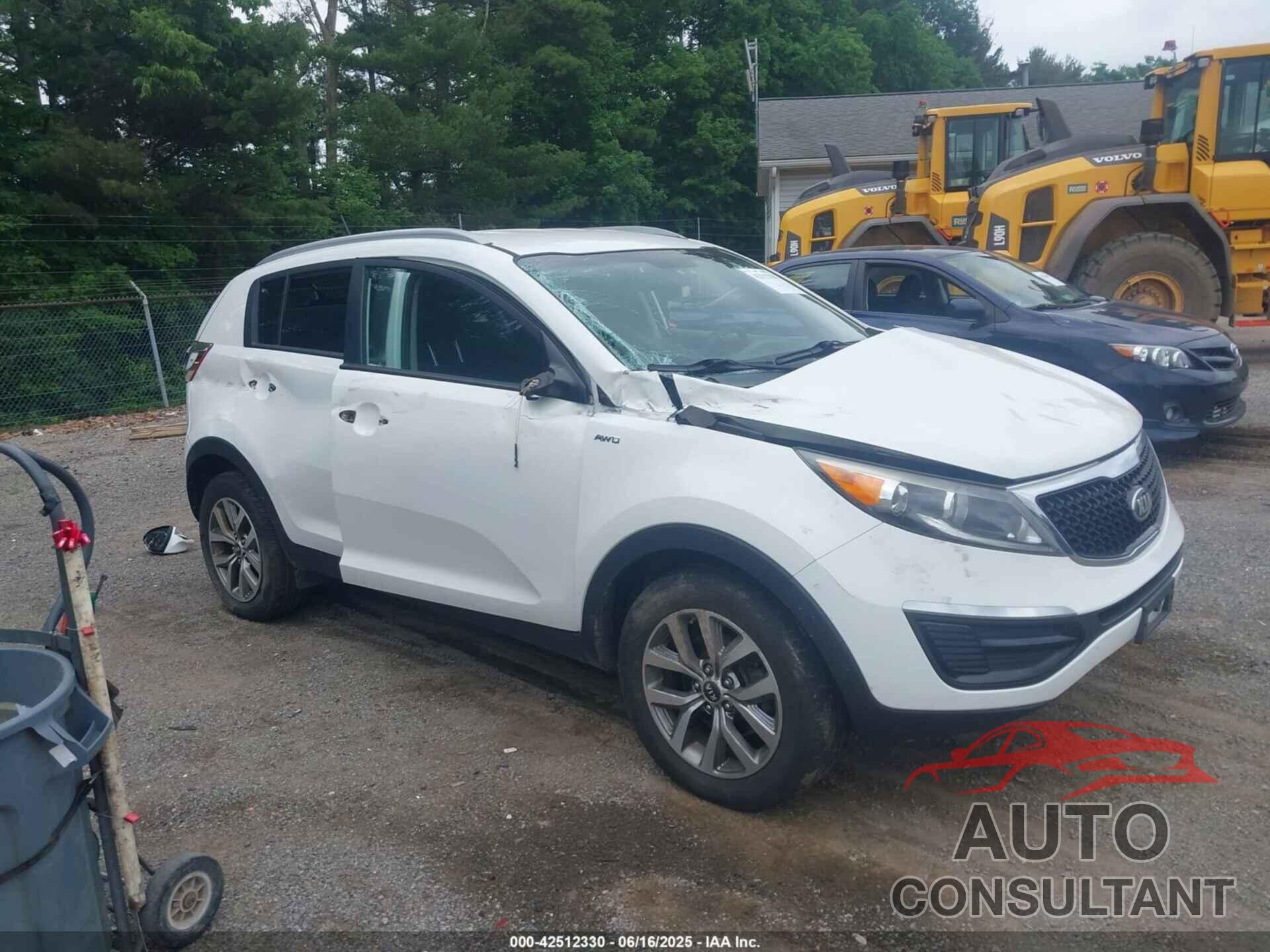 KIA SPORTAGE 2015 - KNDPBCAC0F7746323