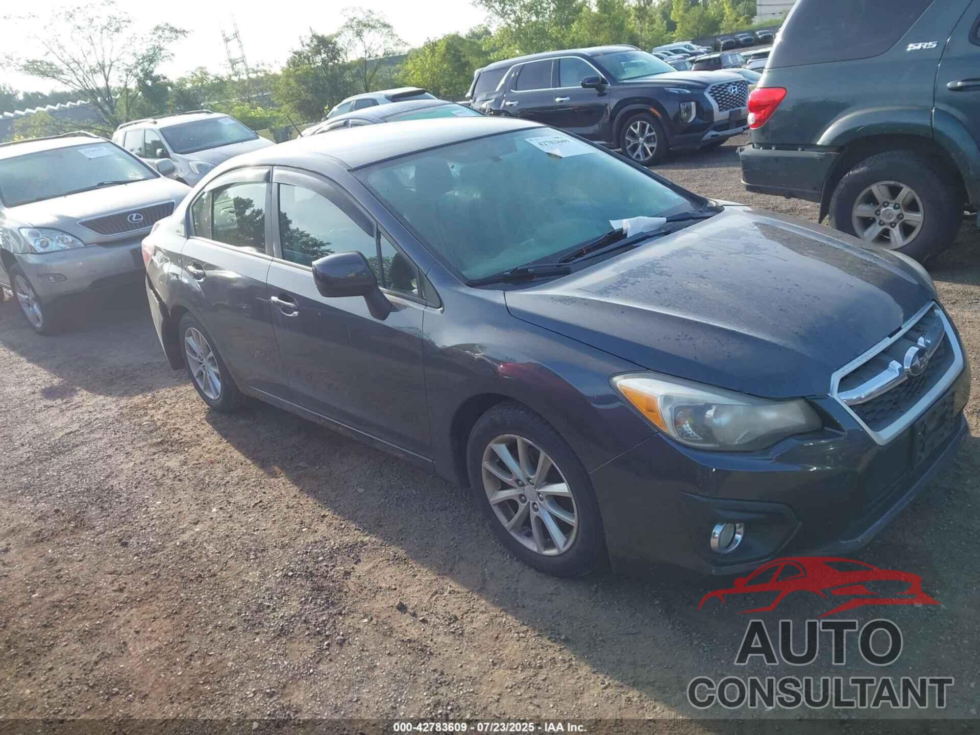 SUBARU IMPREZA 2012 - JF1GJAC65CH014439