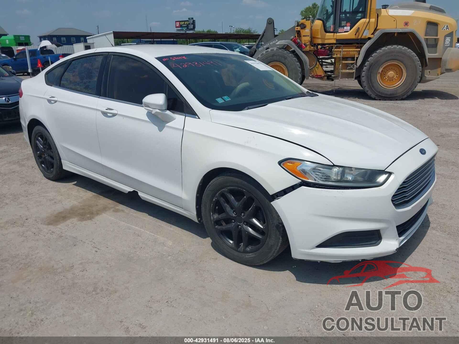 FORD FUSION 2013 - 3FA6P0H72DR119137