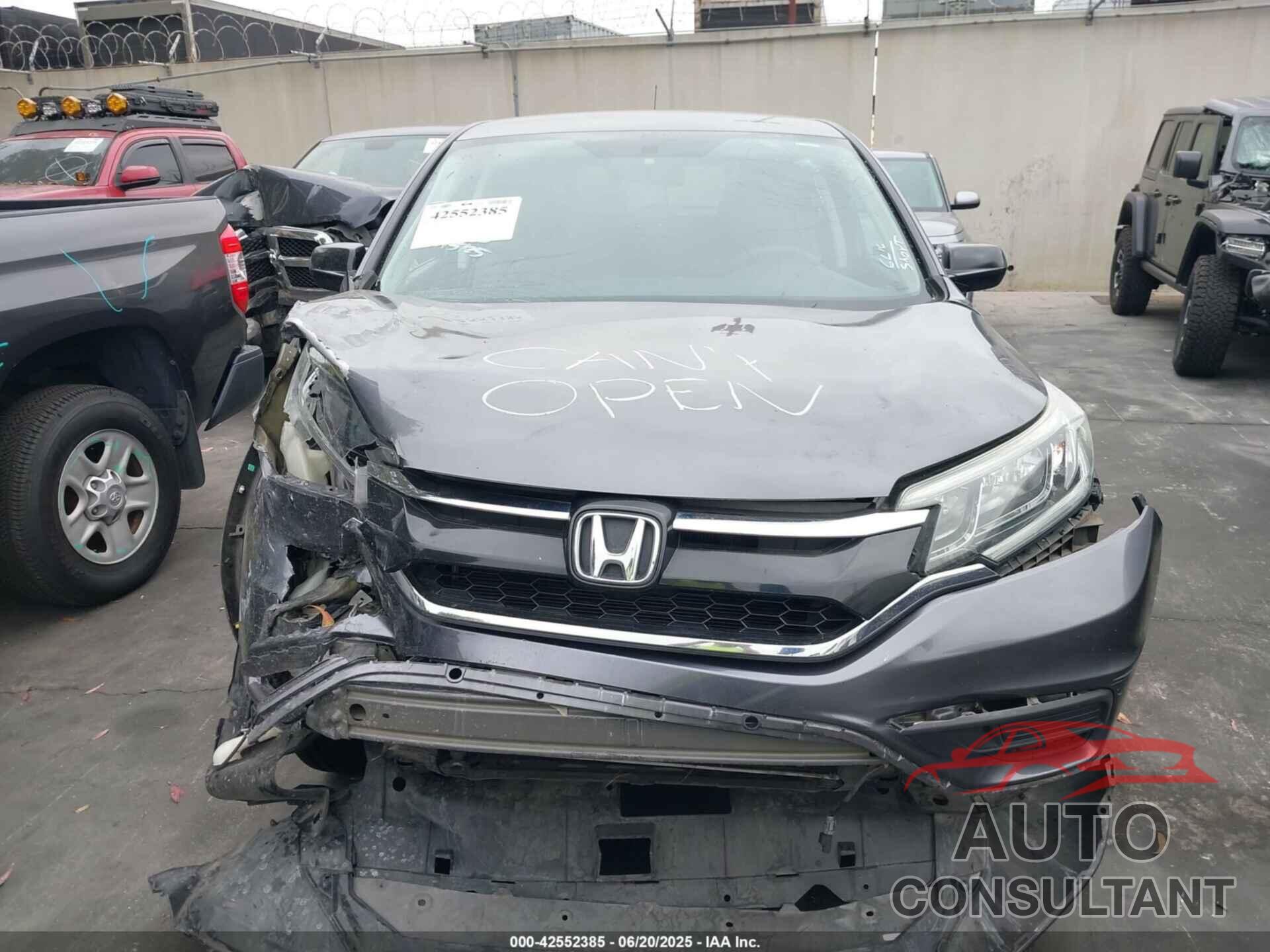 HONDA CR-V 2016 - 2HKRM3H48GH509125