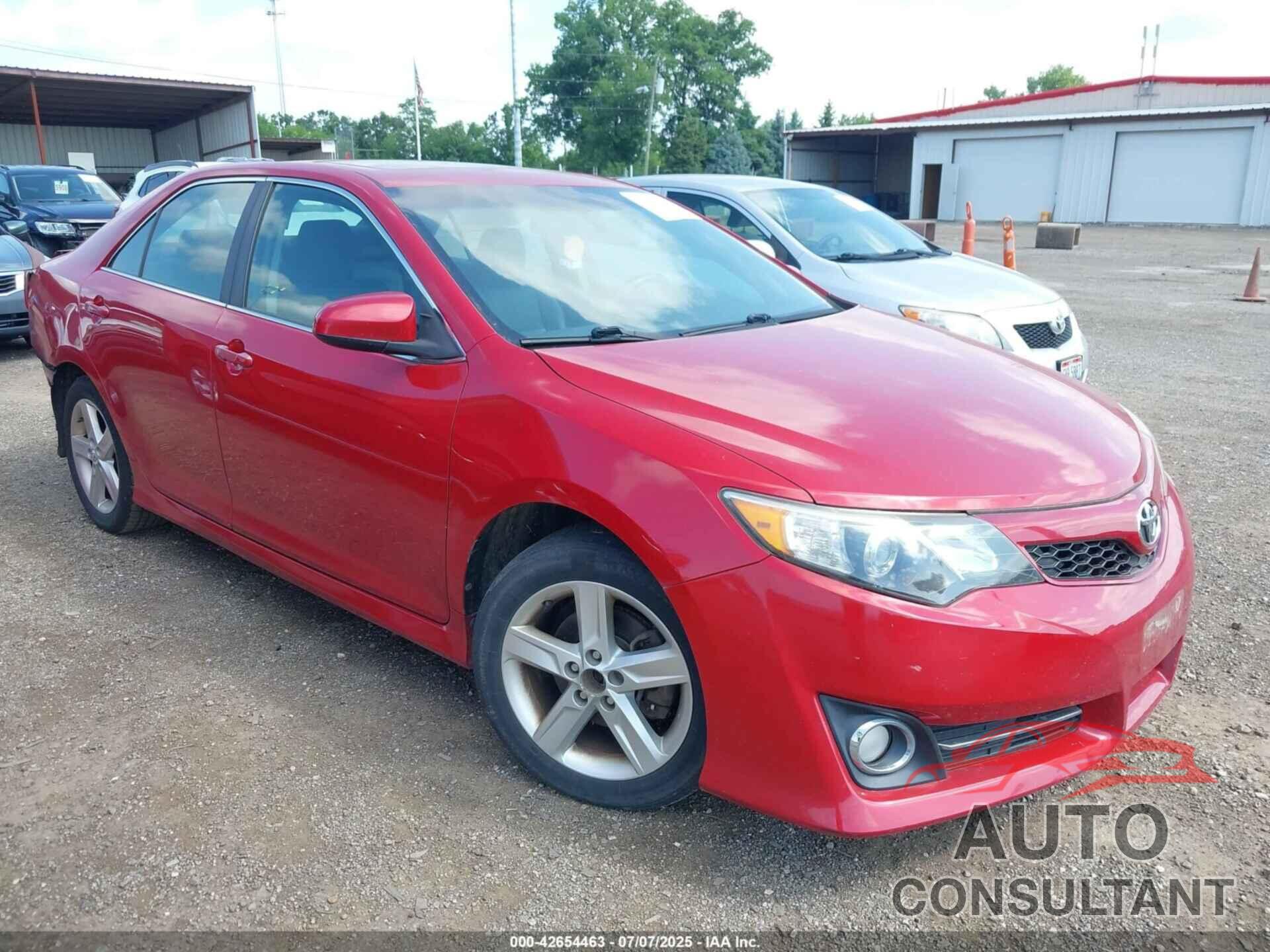 TOYOTA CAMRY 2012 - 4T1BF1FKXCU525842