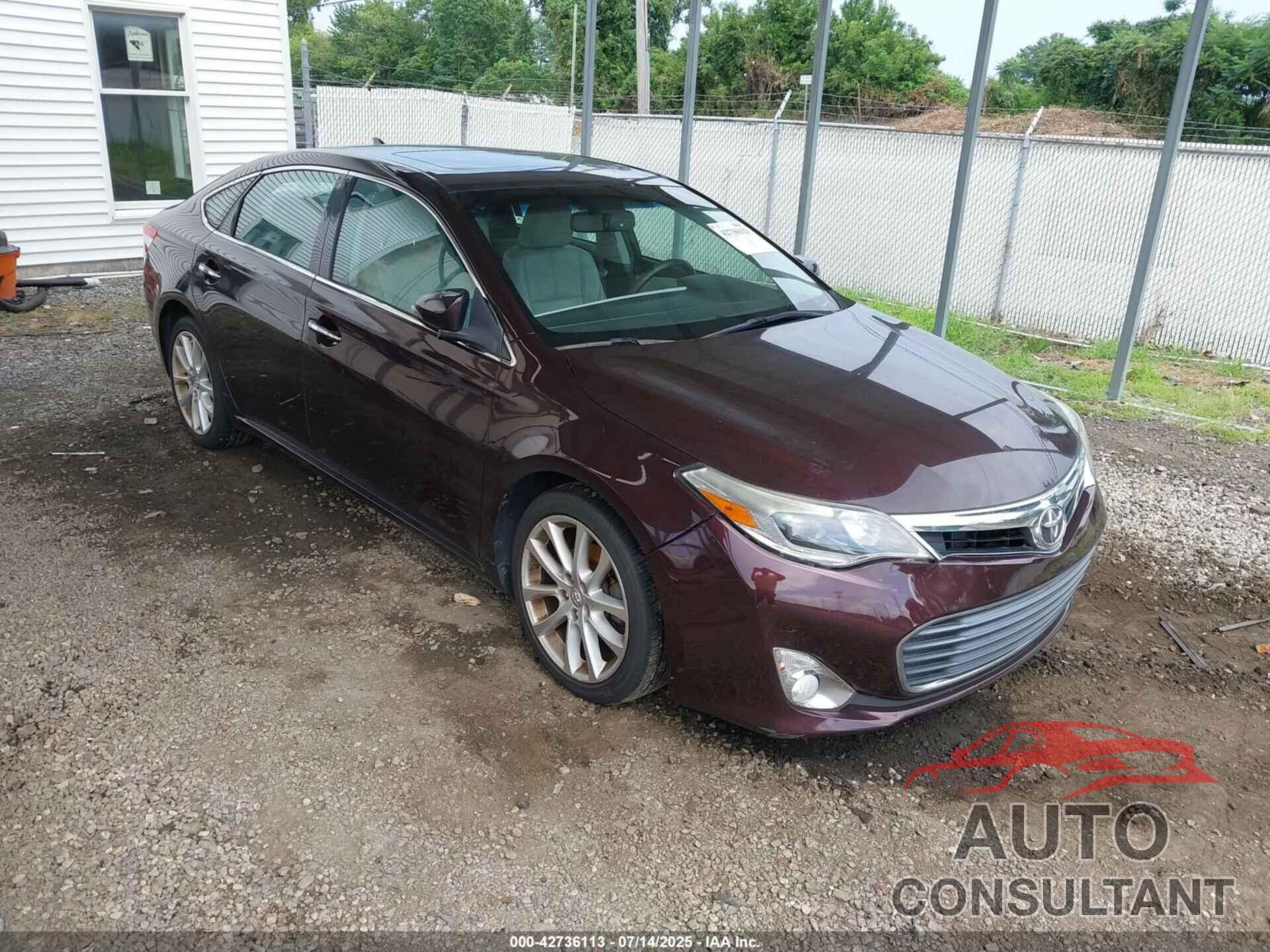 TOYOTA AVALON 2015 - 4T1BK1EB8FU148039