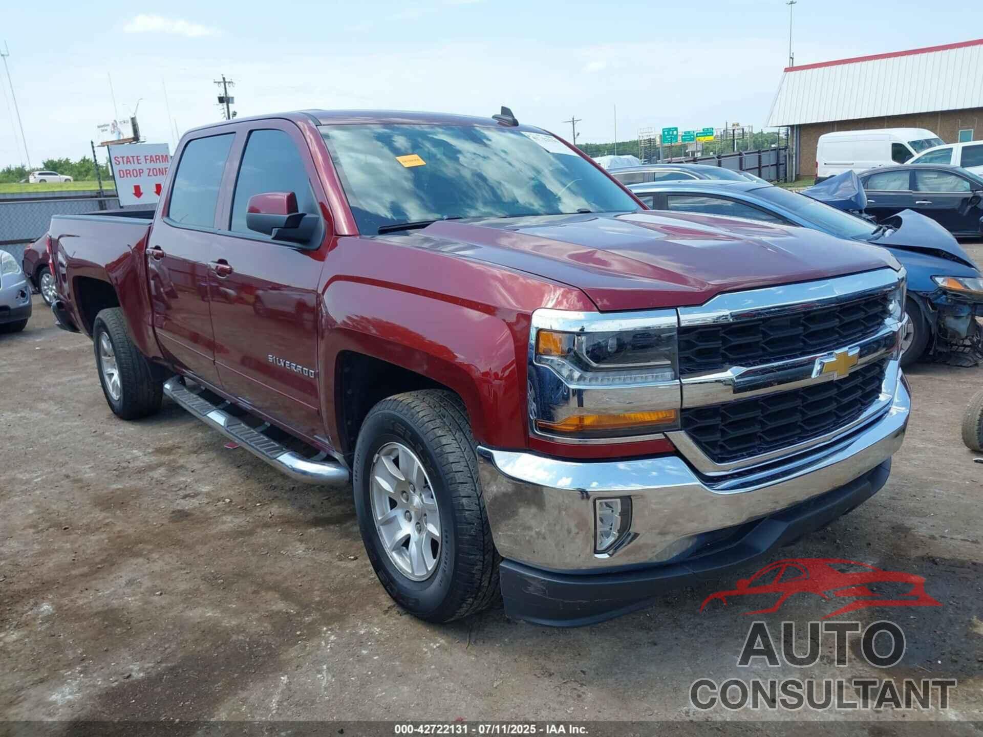 CHEVROLET SILVERADO 1500 2017 - 3GCPCREC4HG329692