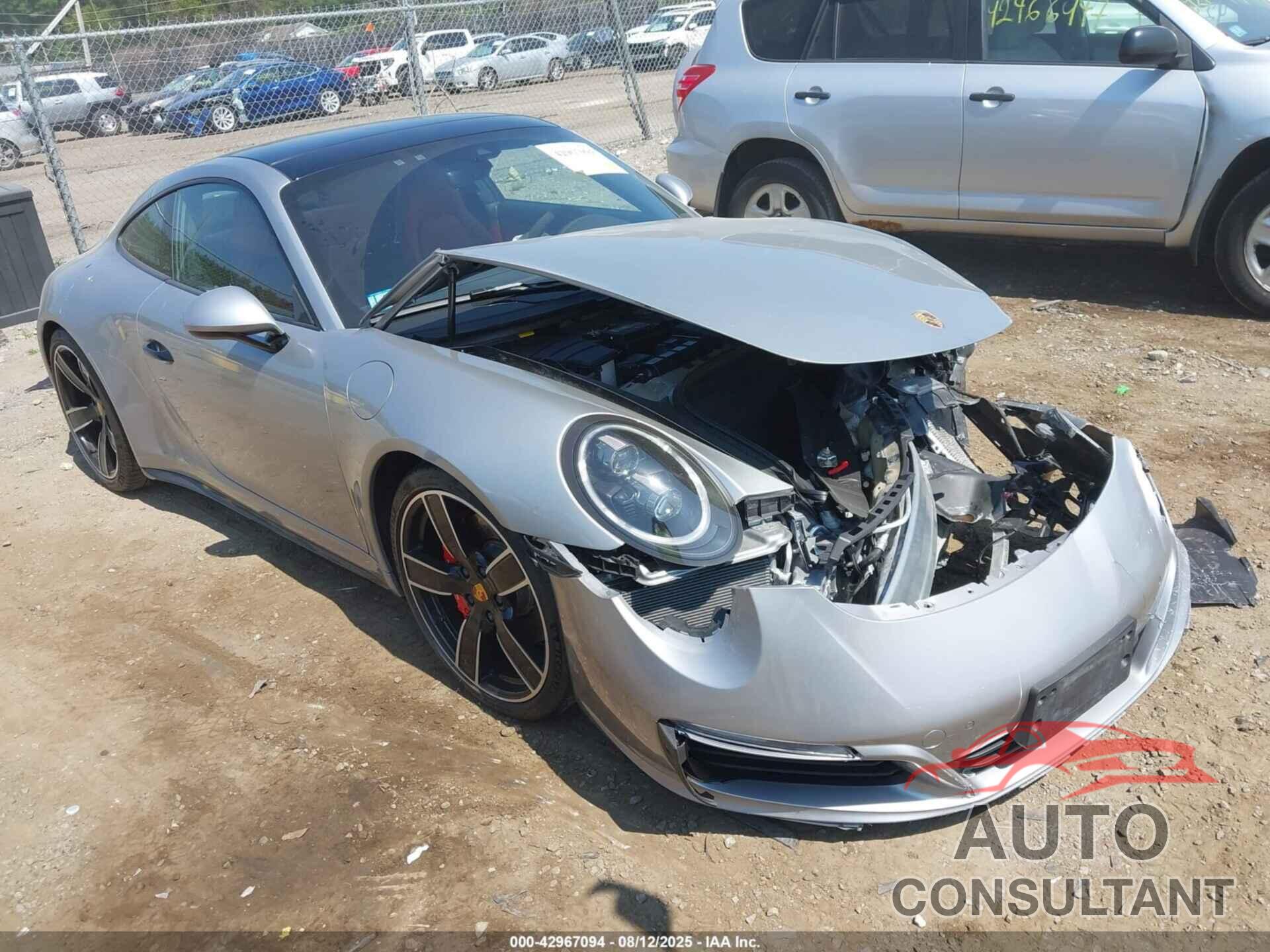 PORSCHE 911 2019 - WP0AB2A98KS114701
