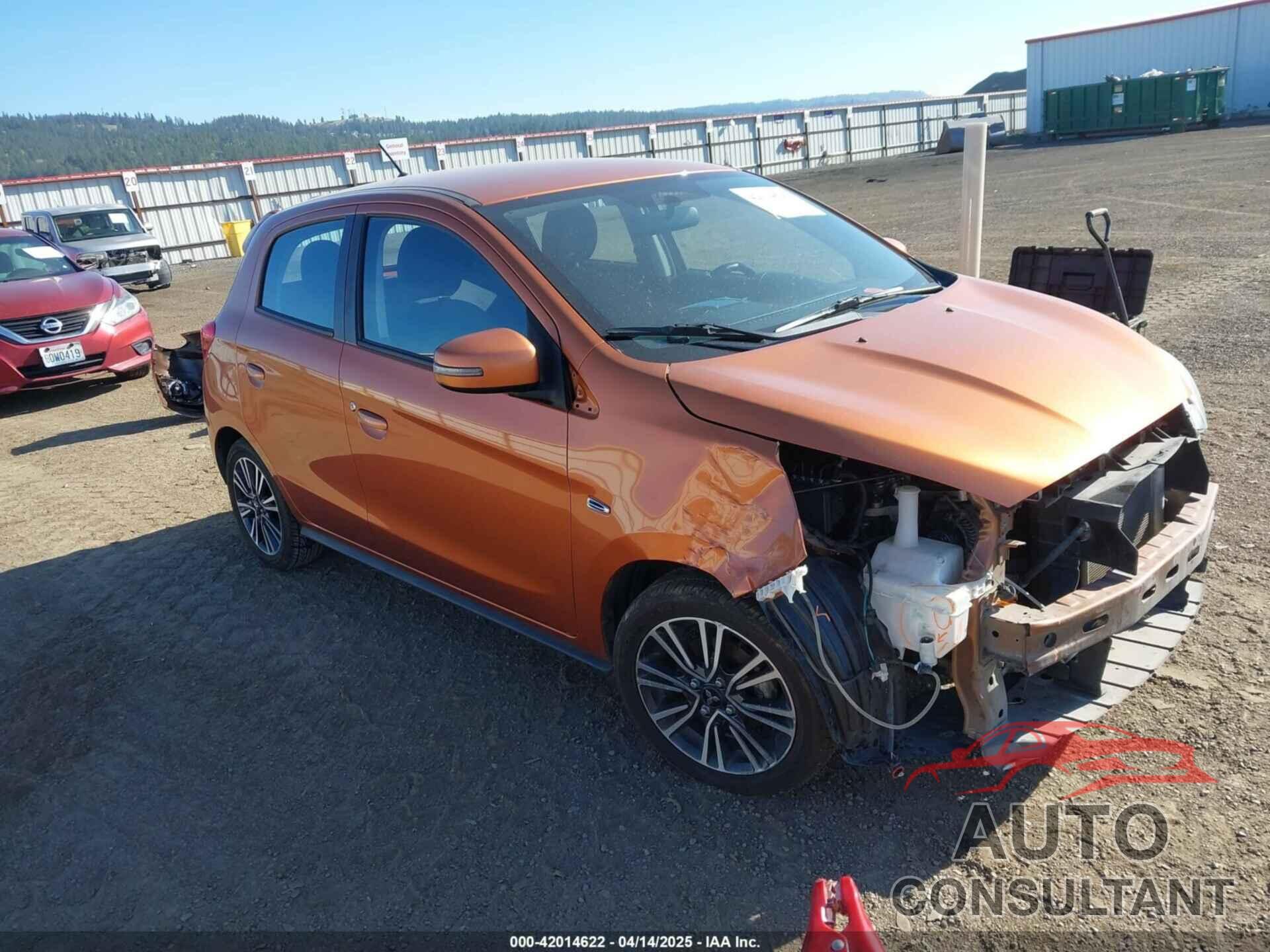 MITSUBISHI MIRAGE 2017 - ML32A5HJ1HH020418