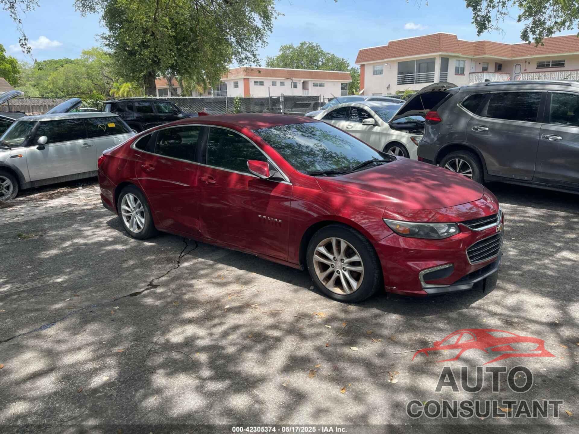 CHEVROLET MALIBU 2017 - 1G1ZE5STXHF131600