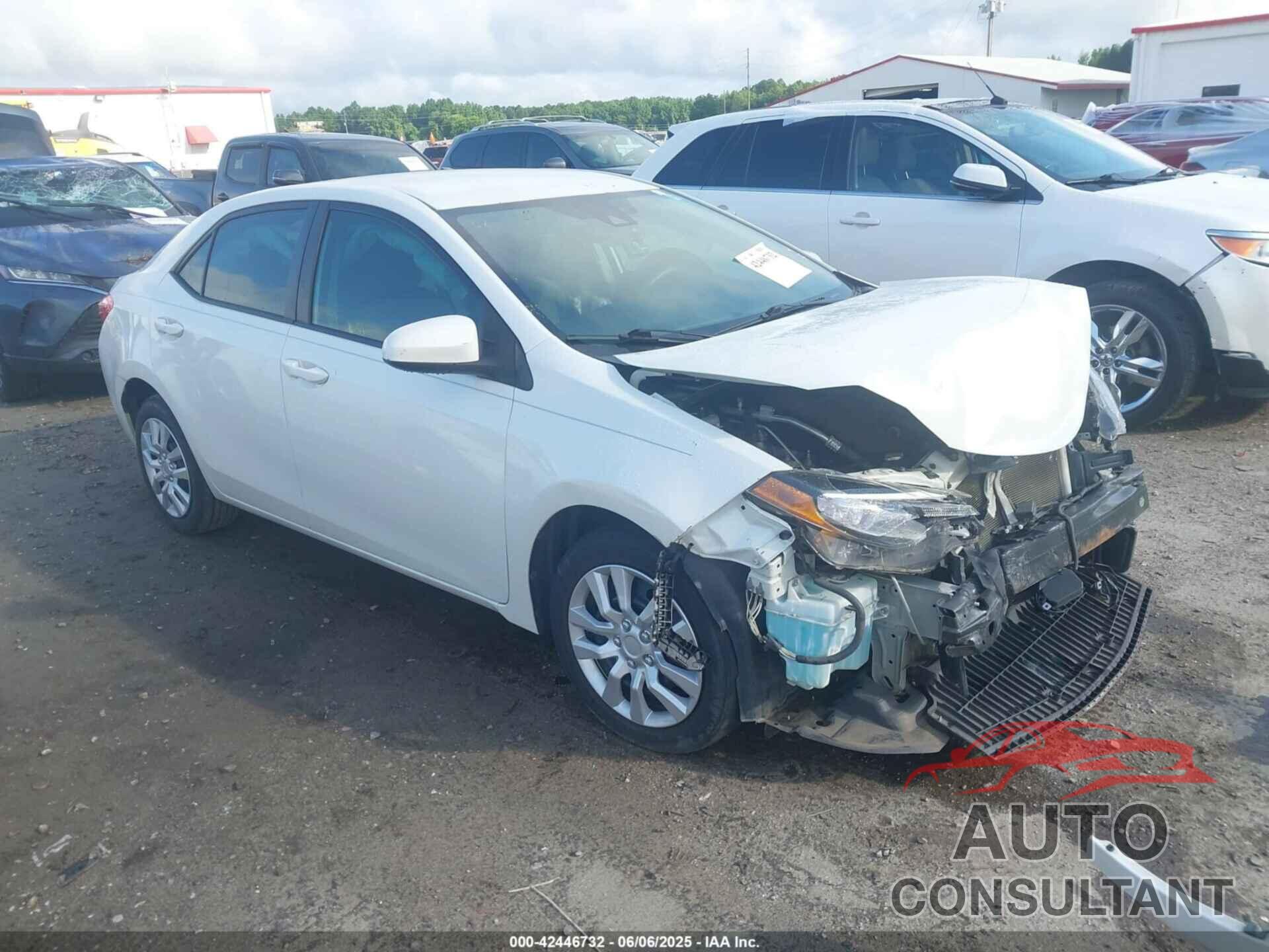TOYOTA COROLLA 2017 - 5YFBURHE2HP575994