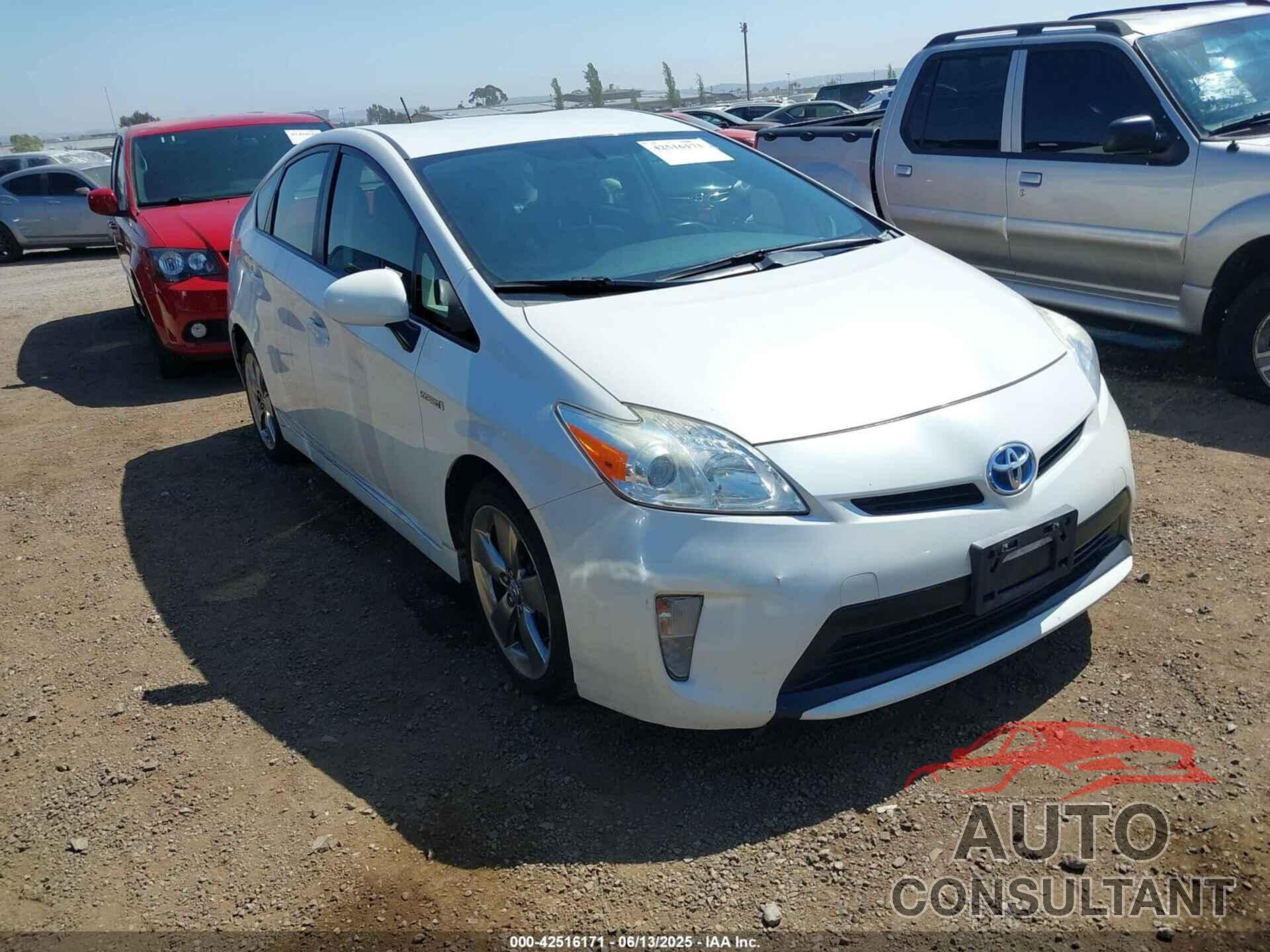 TOYOTA PRIUS 2013 - JTDKN3DU4D5591368