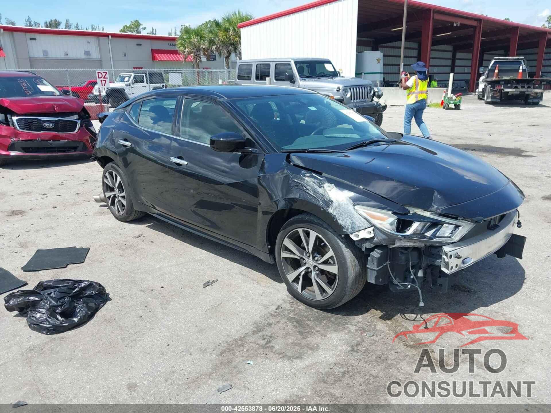 NISSAN MAXIMA 2017 - 1N4AA6AP6HC420197