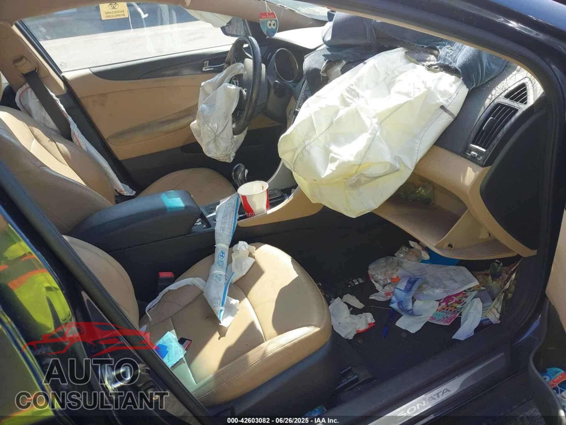 HYUNDAI SONATA 2012 - 5NPEC4AC5CH360207