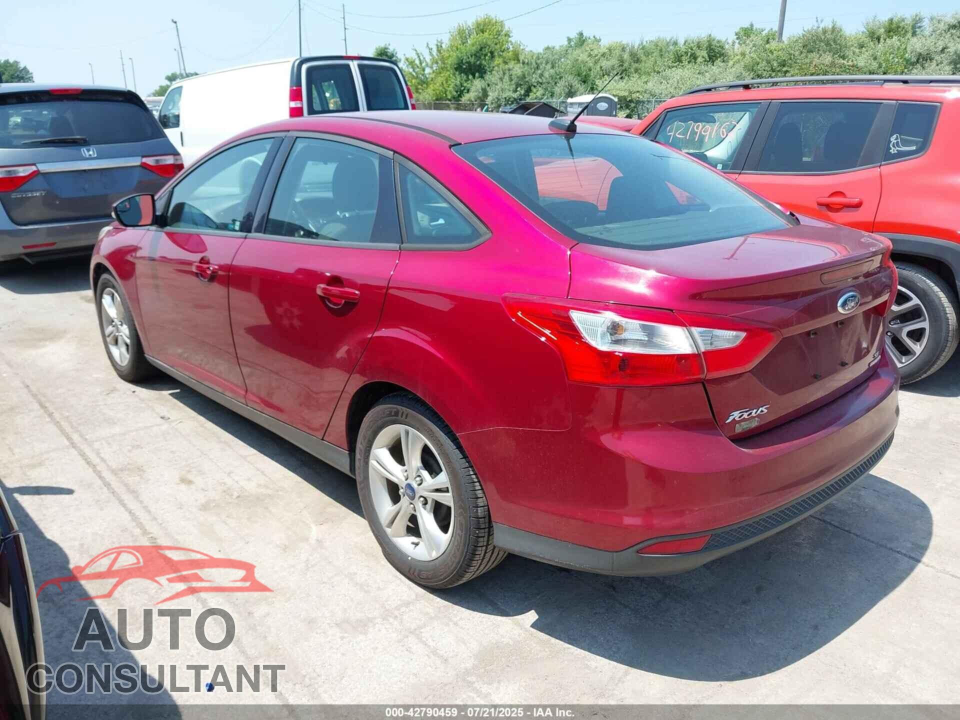 FORD FOCUS 2014 - 1FADP3F26EL106536